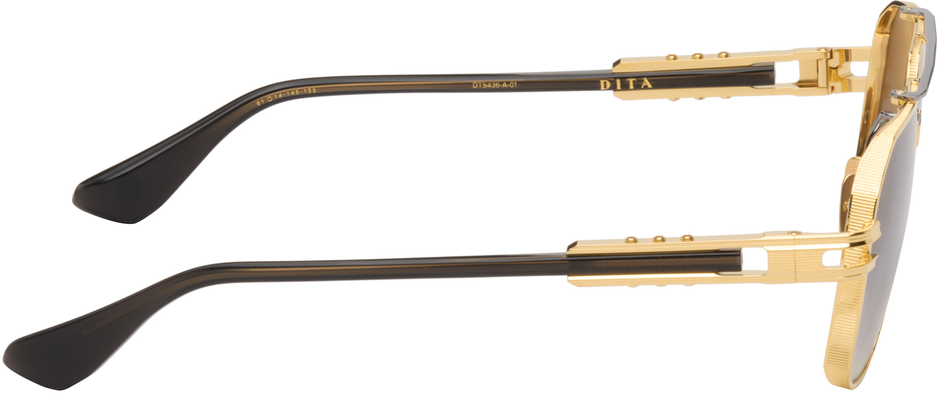 DITA - Lunettes de soleil Kudru dorées