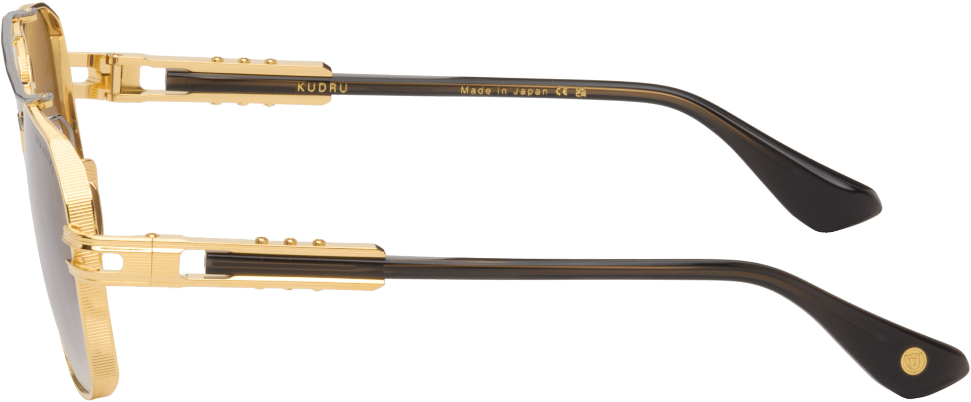 DITA - Lunettes de soleil Kudru dorées