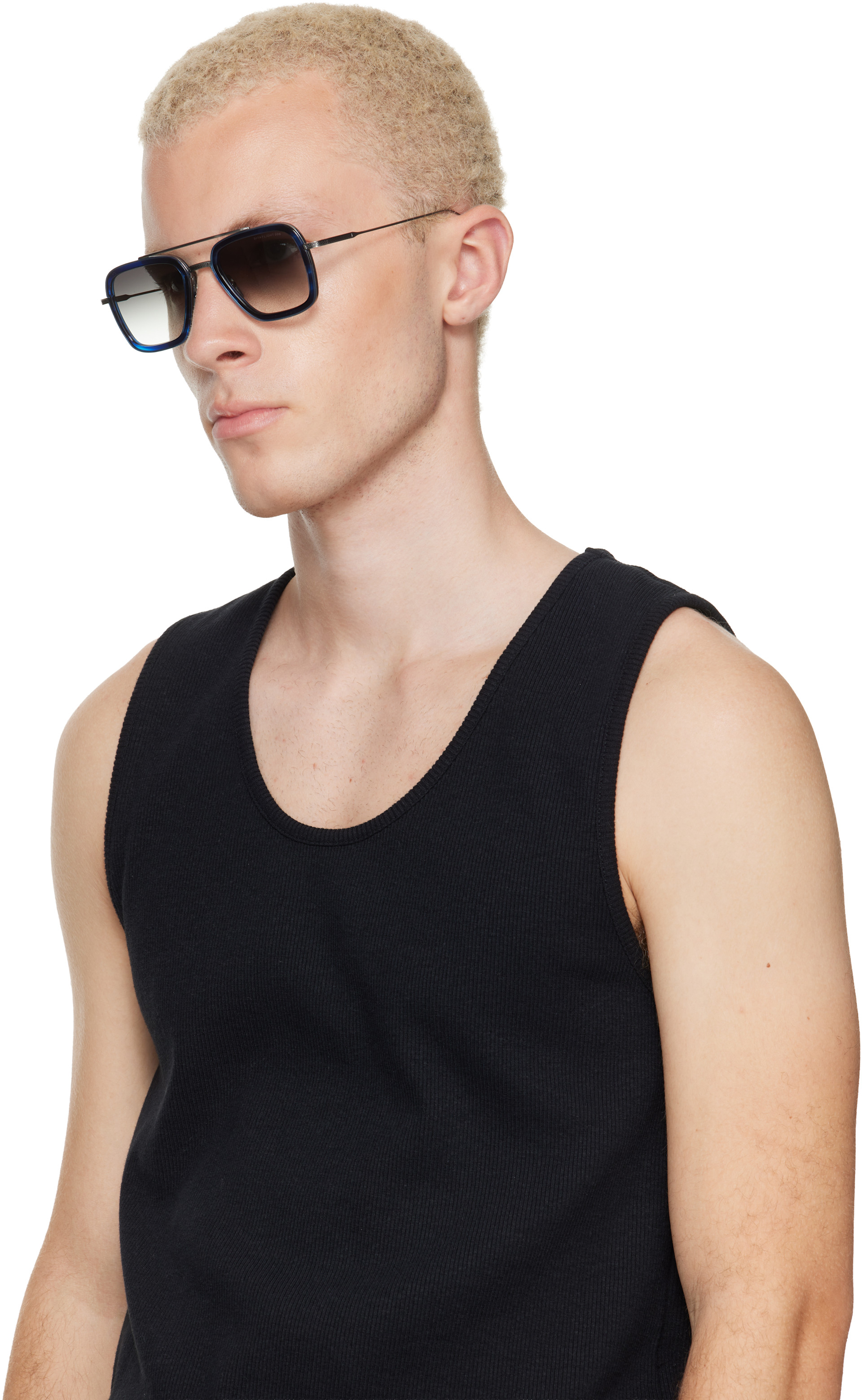 Dita - Blue & Silver Flight.006 Sunglasses
