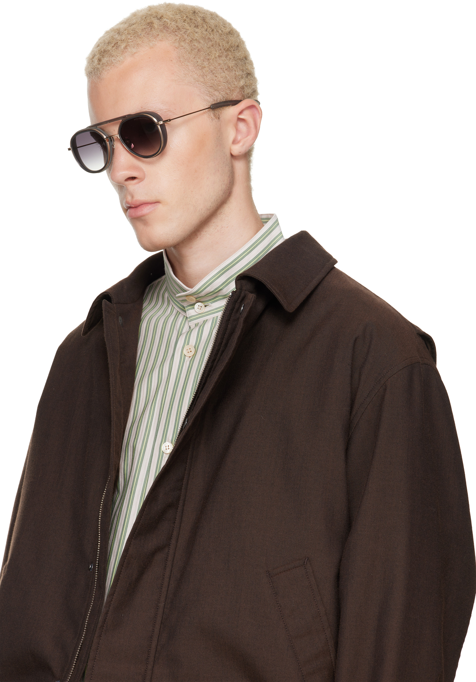 DITA - Lunettes de soleil Spacecraft gris et doré