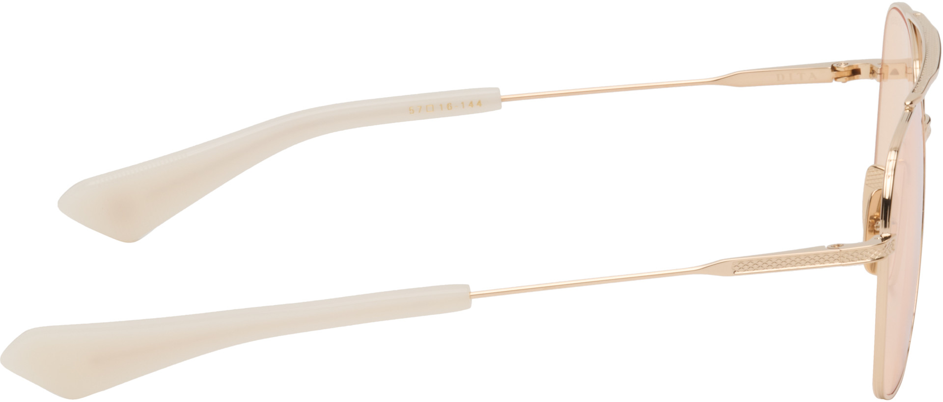 DITA - Lunettes de soleil Flight-Seven dorées