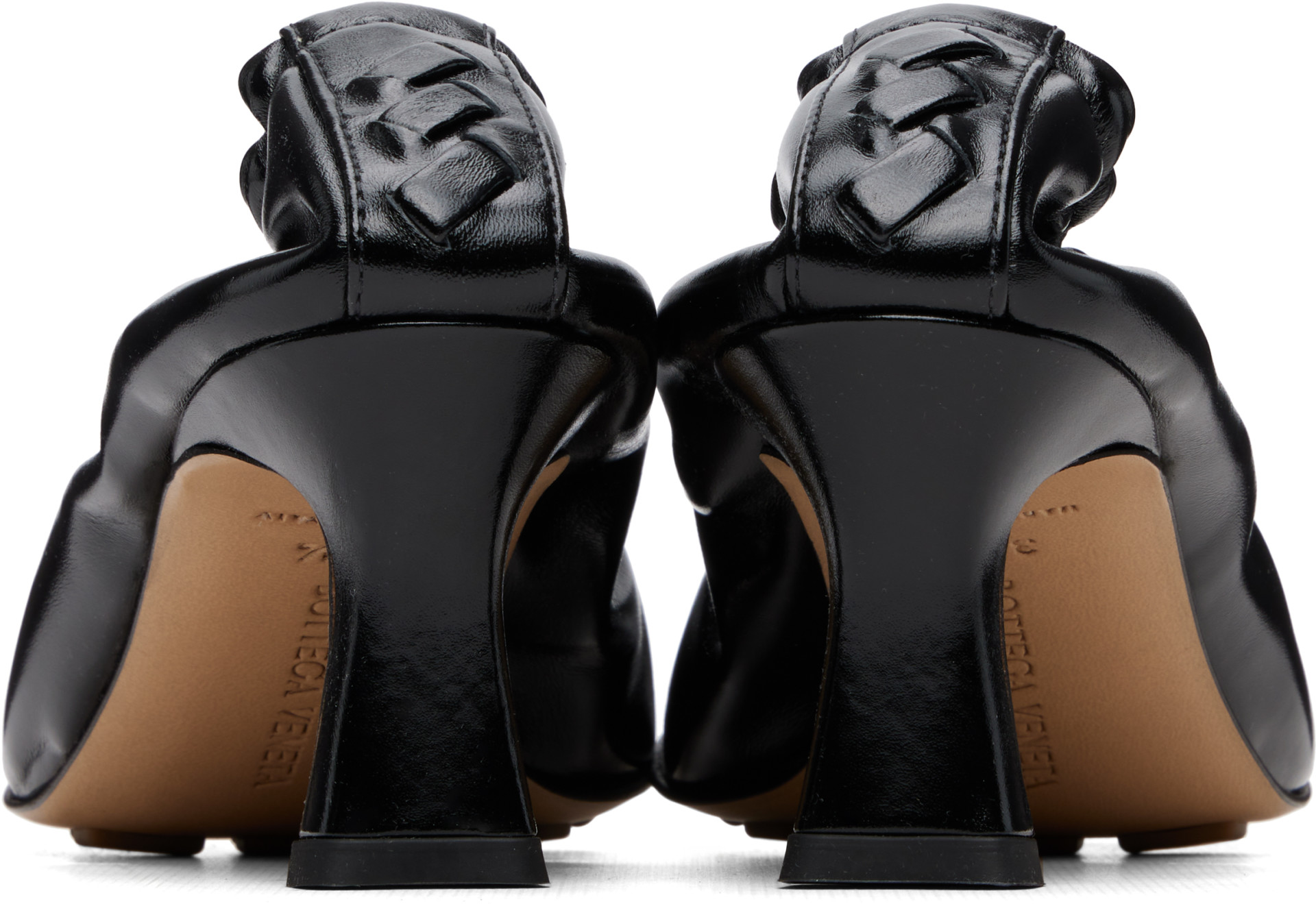 Bottega Veneta - Chaussures à talon Sofia noires