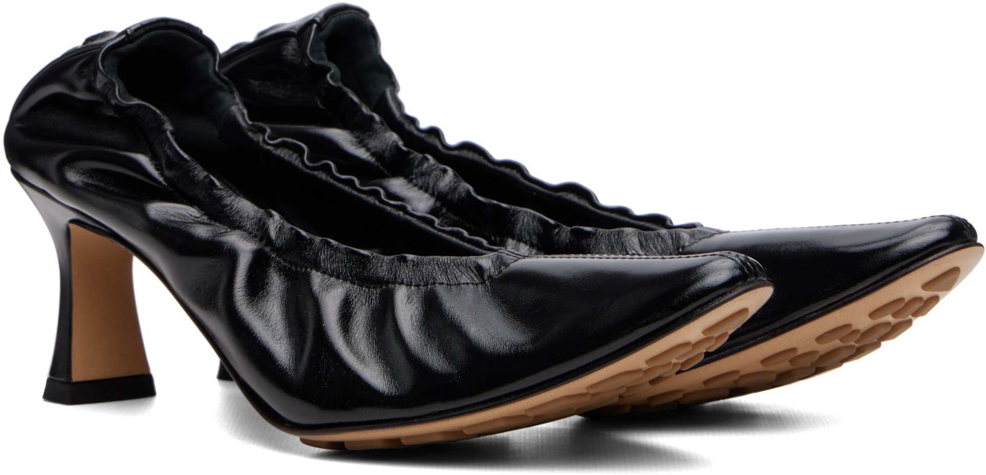 Bottega Veneta - Chaussures à talon Sofia noires
