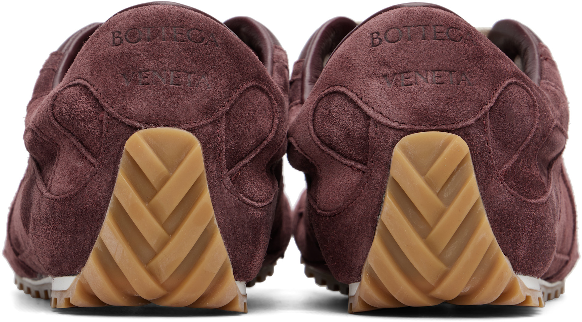Bottega Veneta - Baskets Orbit Flash bourgogne