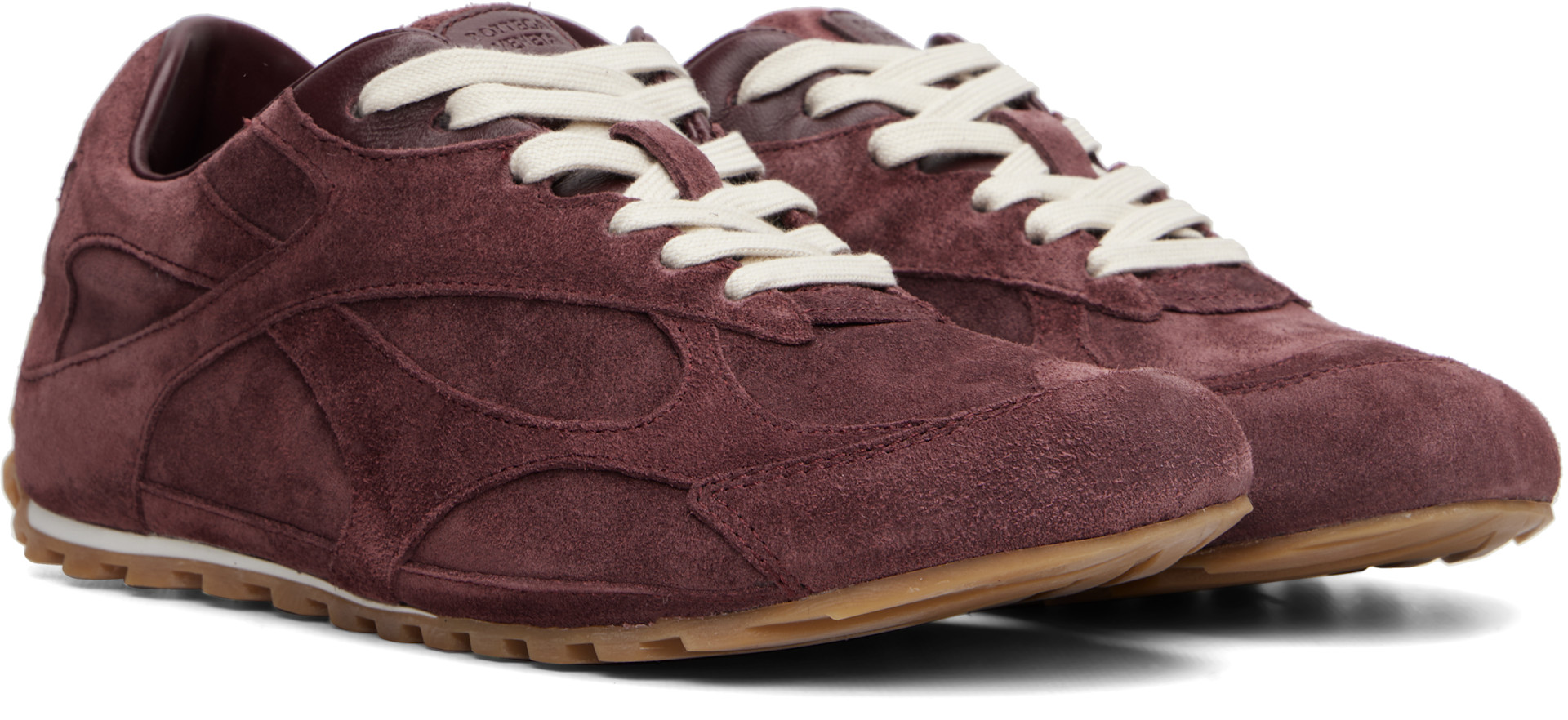 Bottega Veneta - Baskets Orbit Flash bourgogne