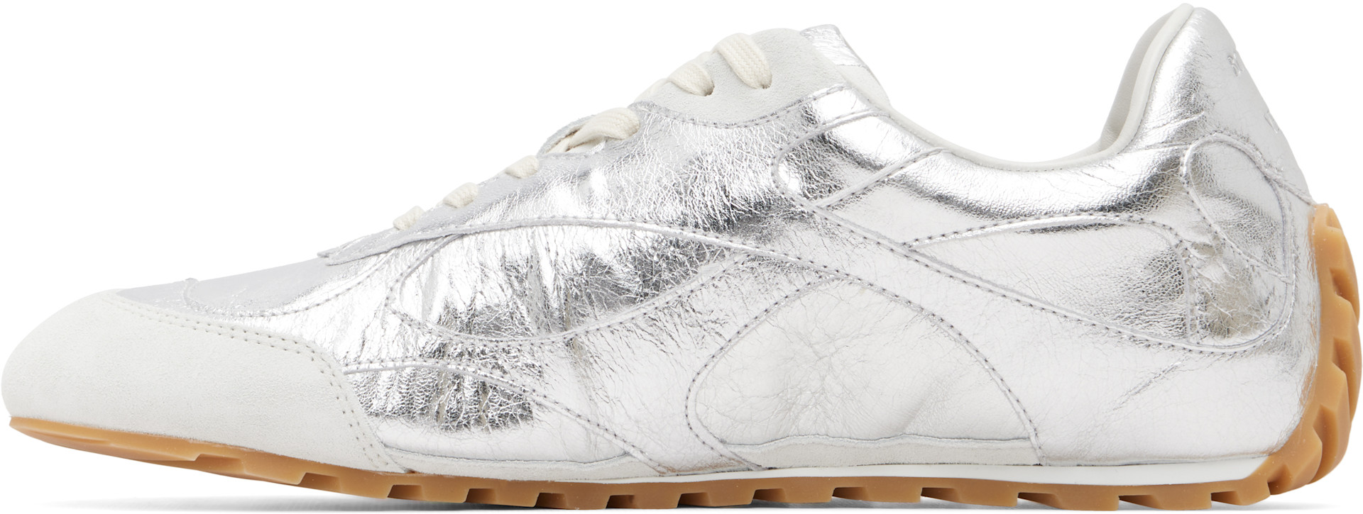 Bottega Veneta - Baskets Orbit Flash argentées