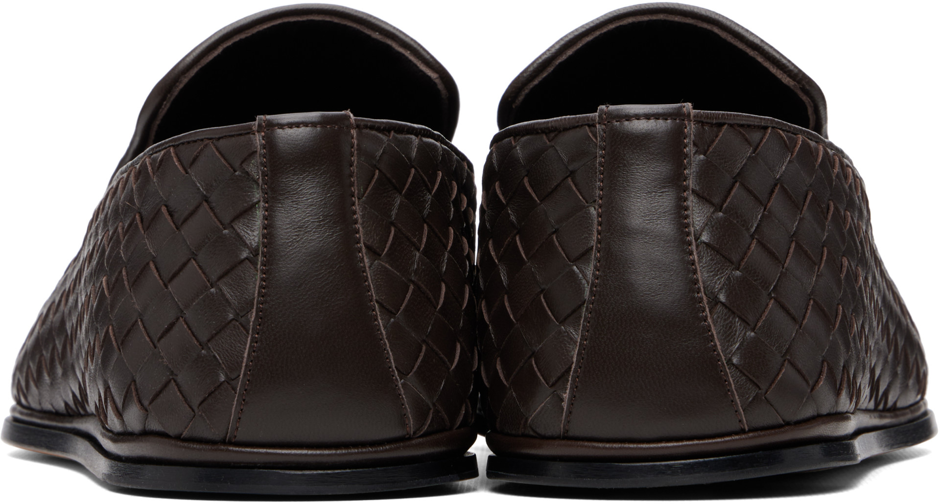 BOTTEGA VENETA ローファー ブラウン 42.5 未使用 Bottega Veneta: ブラウン Sunday ローファー | SSENSE 日本