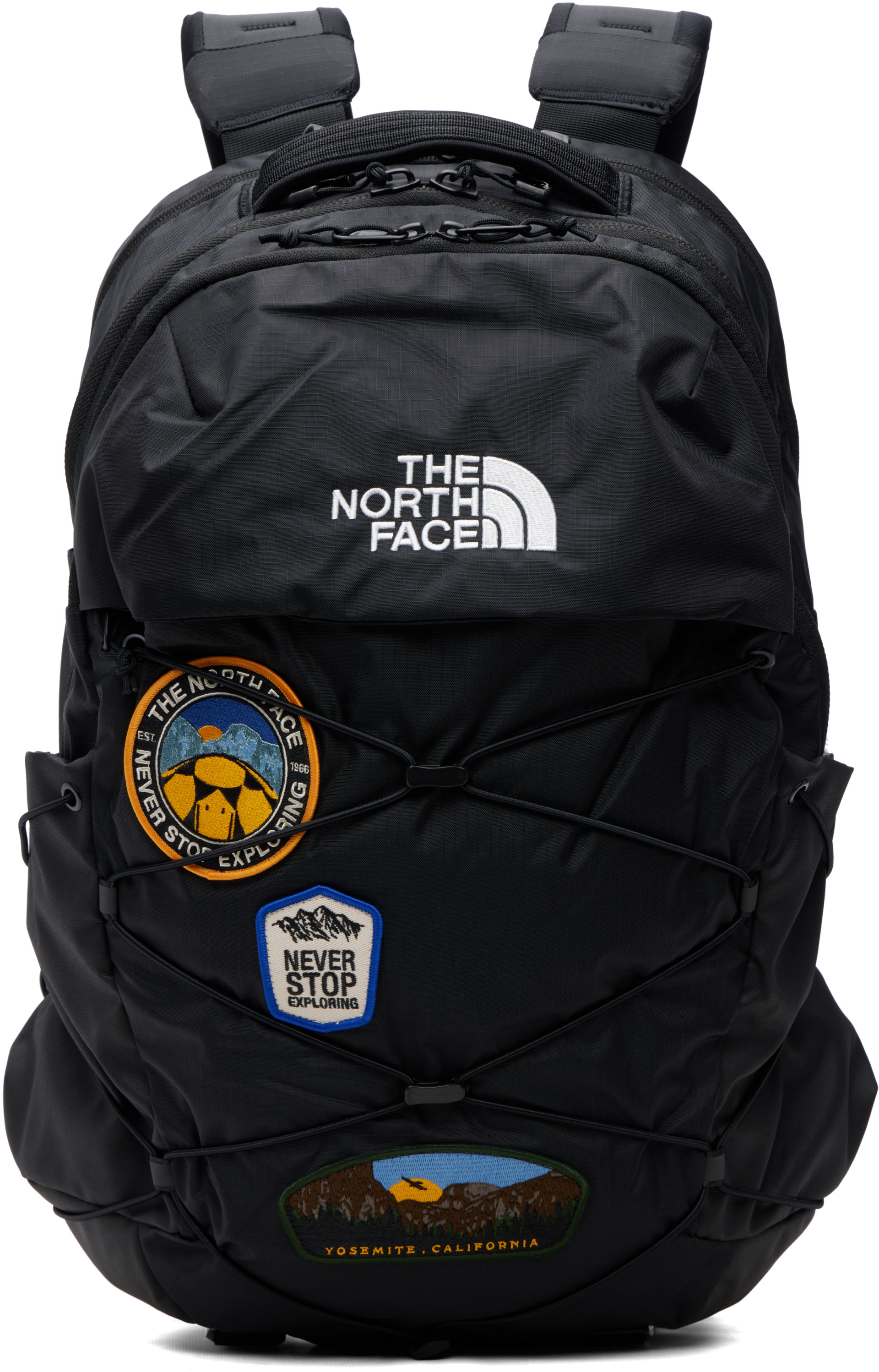 The North Face - Black Borealis Patch Backpack