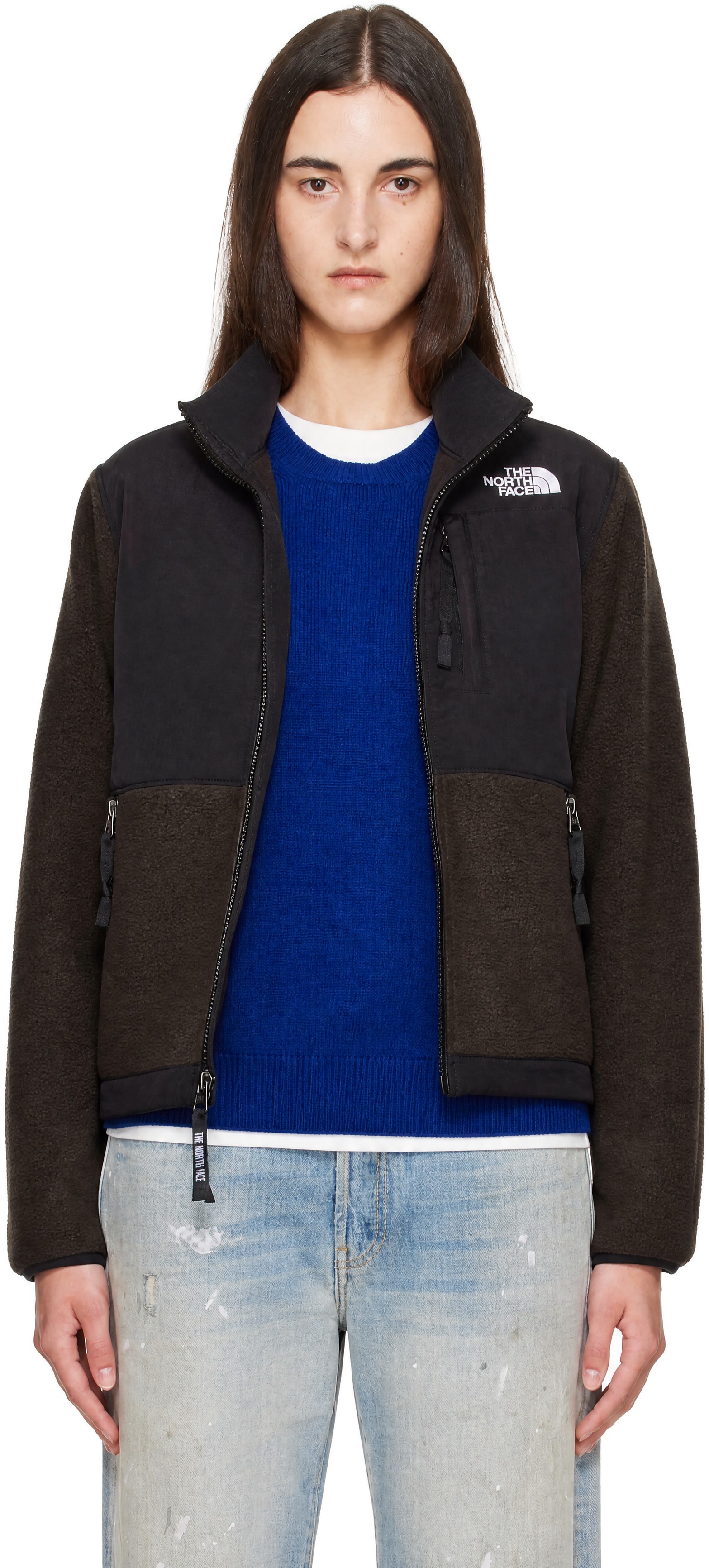 The North Face - Blouson rétro Denali brun