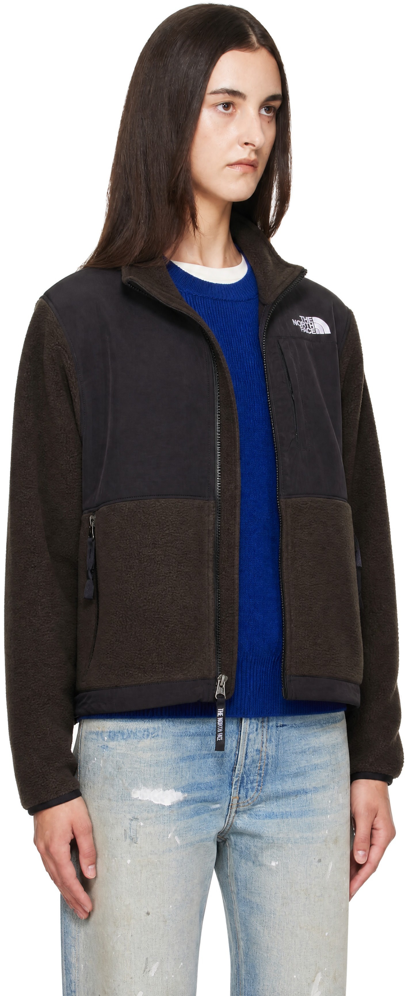 The North Face - Blouson rétro Denali brun