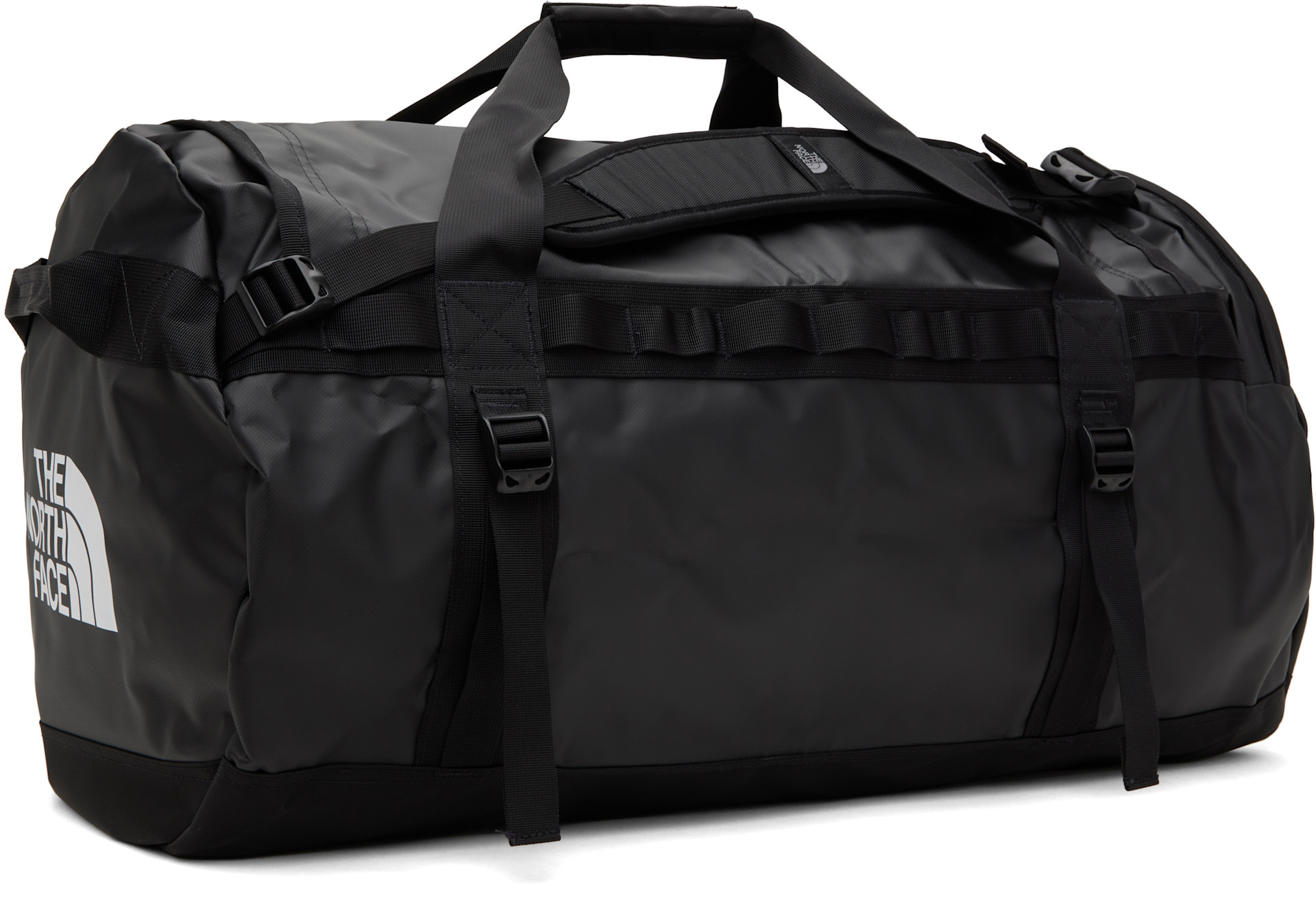 The North Face: ブラック L Base Camp ダッフルバッグ | SSENSE 日本