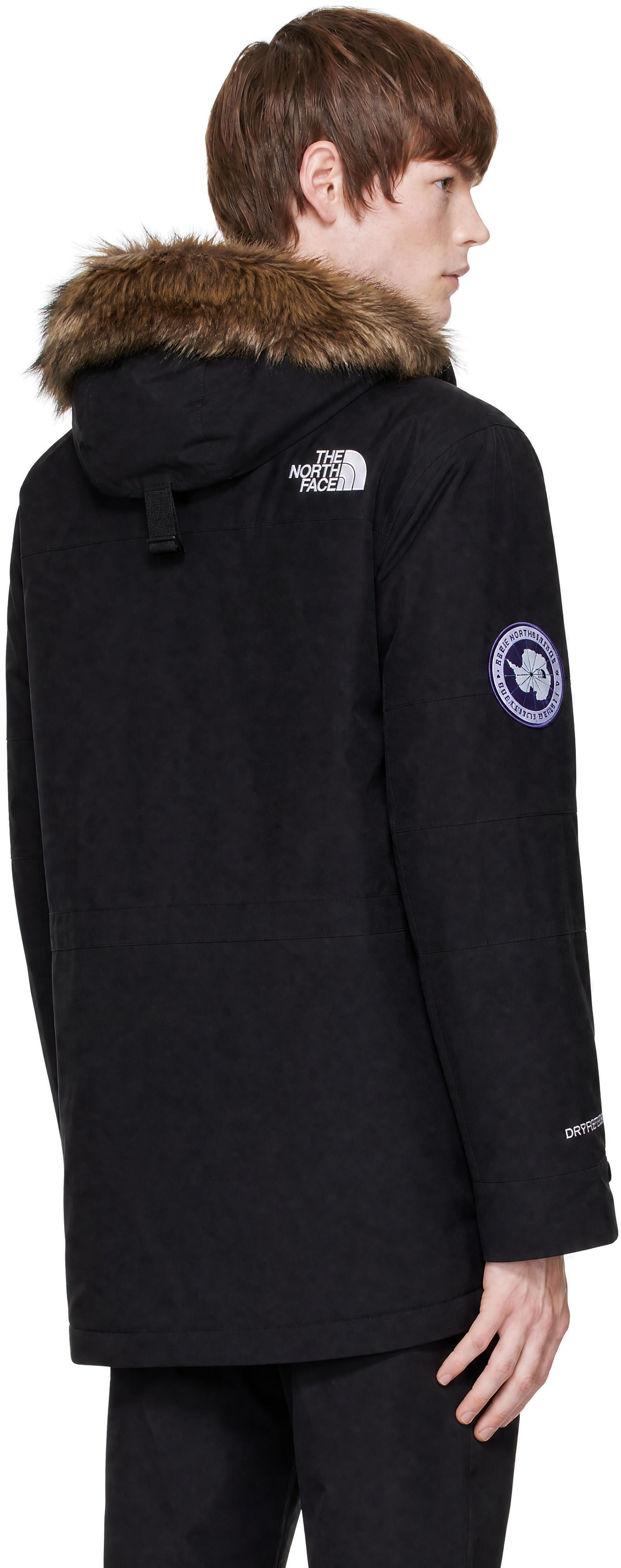 The North Face: Black McMurdo 2L GTX Down Parka | SSENSE Canada