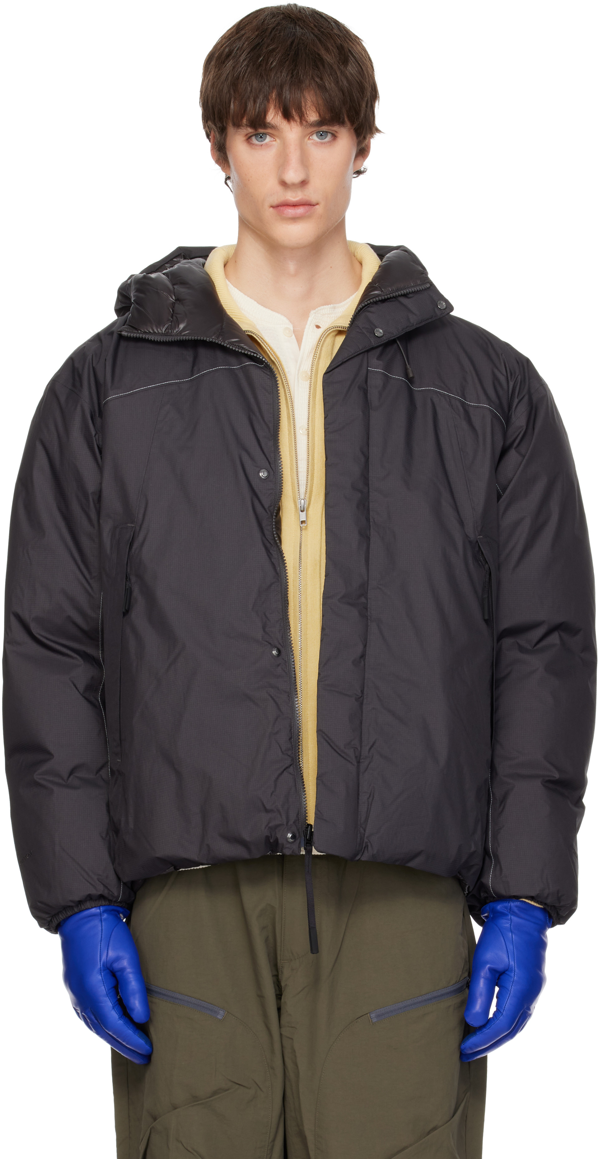 The North Face - Black 'Black Box' DRYVENT Reversible Down Jacket