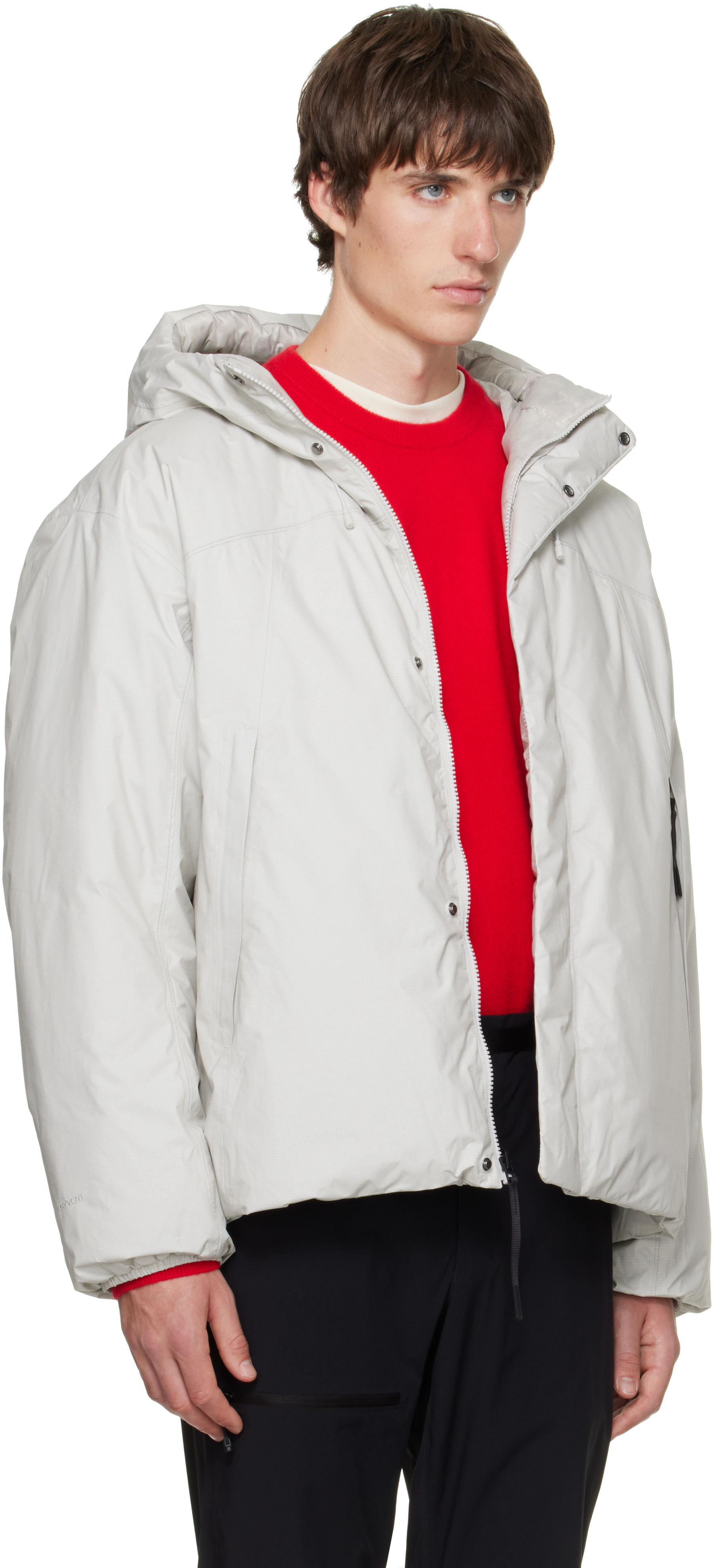 The North Face - Gray Black Box DRYVENT Reversible Down Jacket