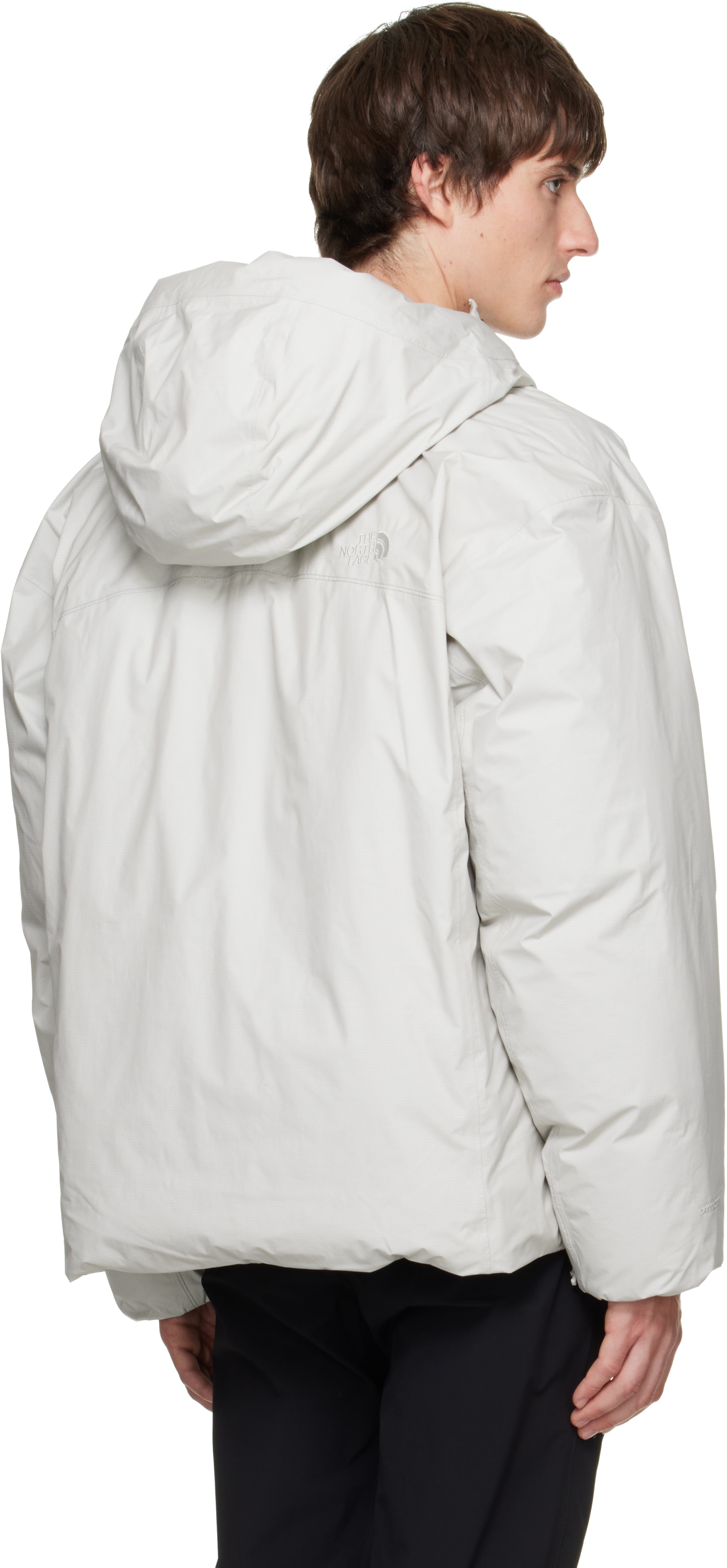 The North Face - Gray Black Box DRYVENT Reversible Down Jacket