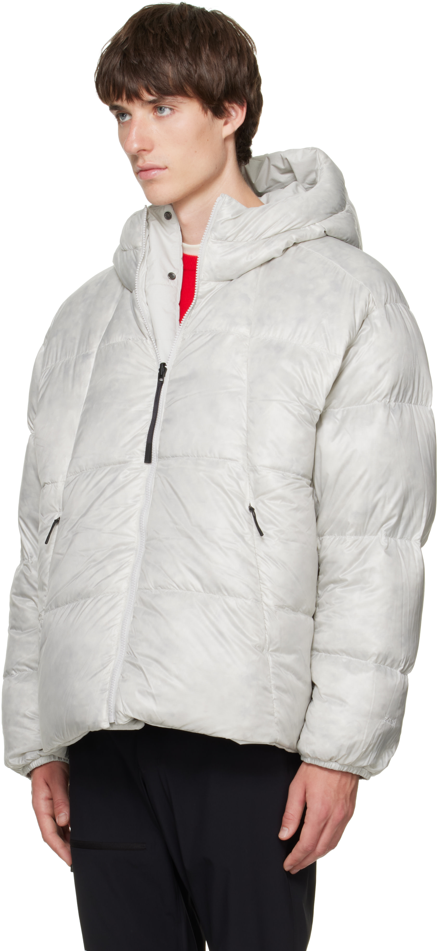 The North Face - Gray Black Box DRYVENT Reversible Down Jacket