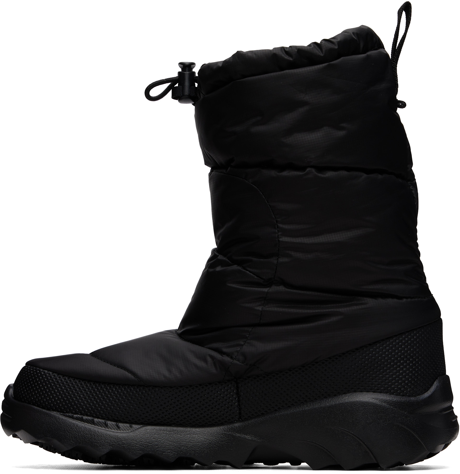 The North Face - Black Nuptse Traction Boots