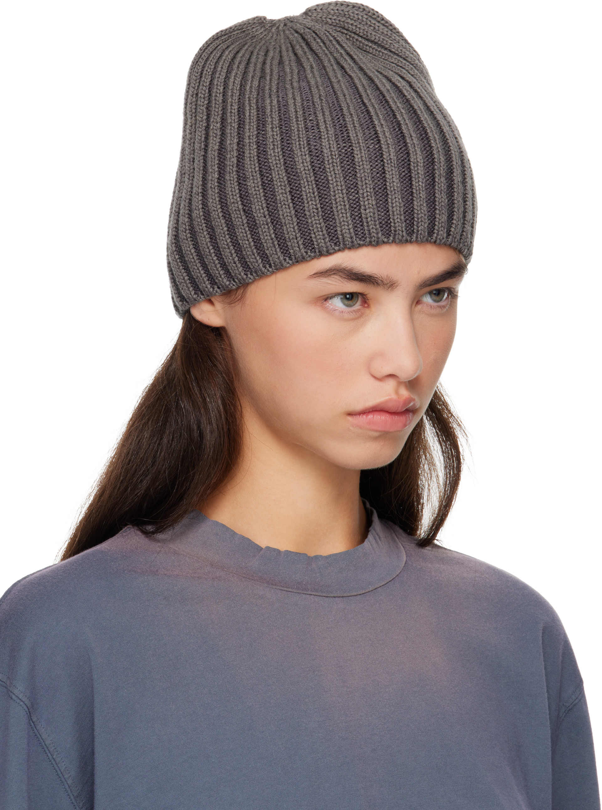 OUR LEGACY - Bonnet Boston gris