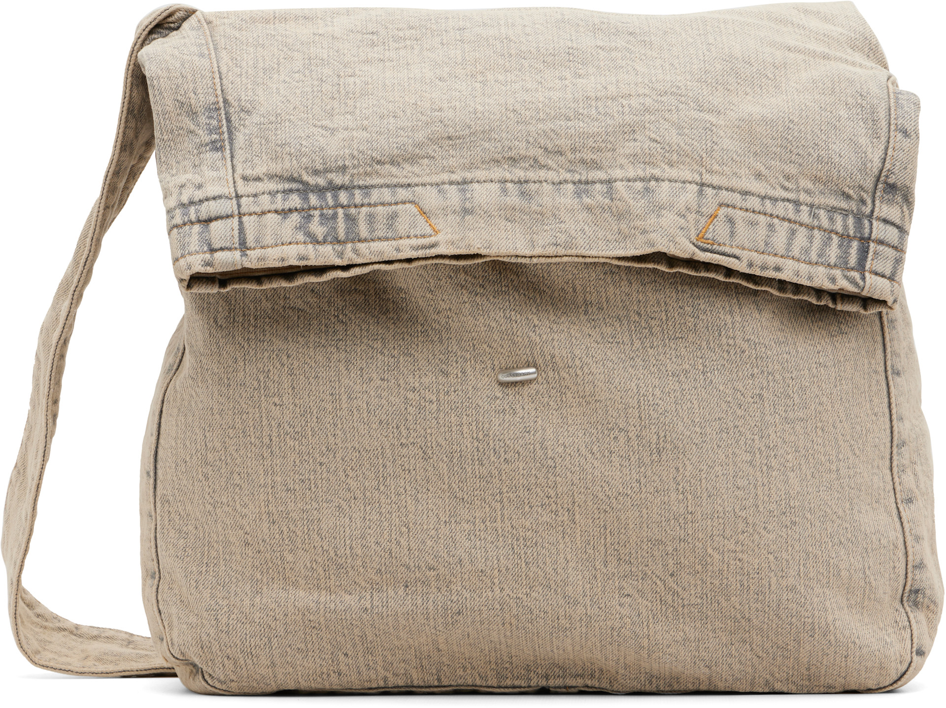 OUR LEGACY: Beige Sling Bag | SSENSE