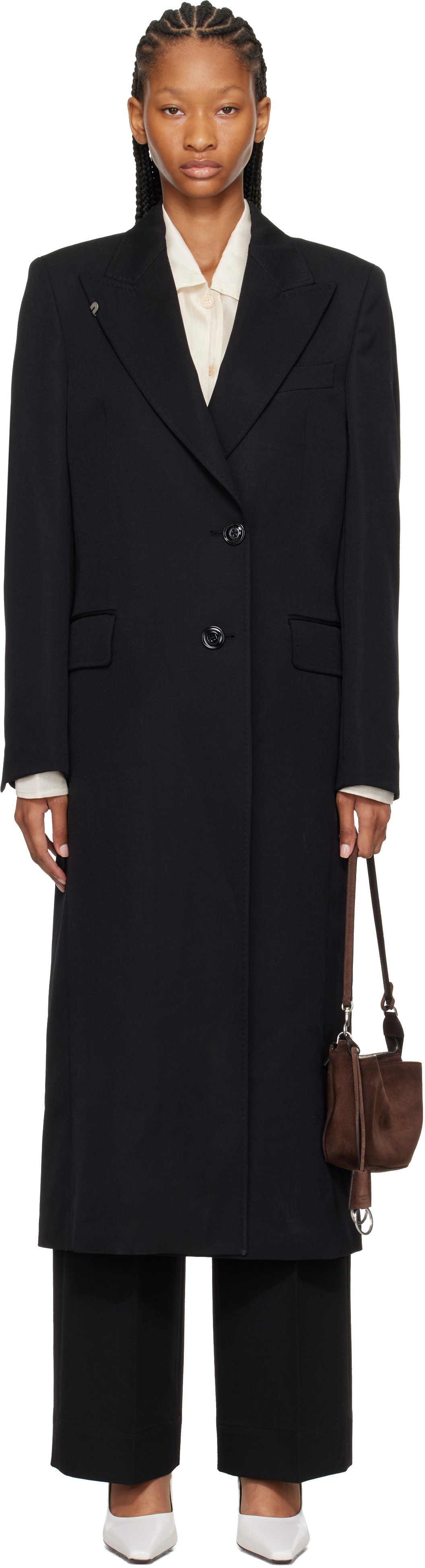 OUR LEGACY: Black Manta Coat | SSENSE Japan
