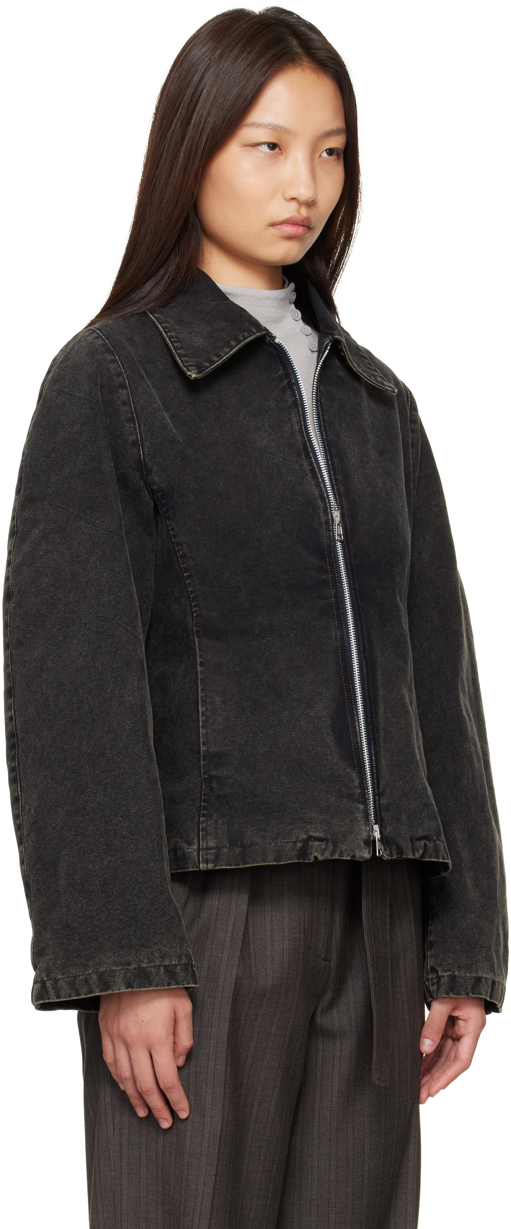 OUR LEGACY - Blouson cintré noir