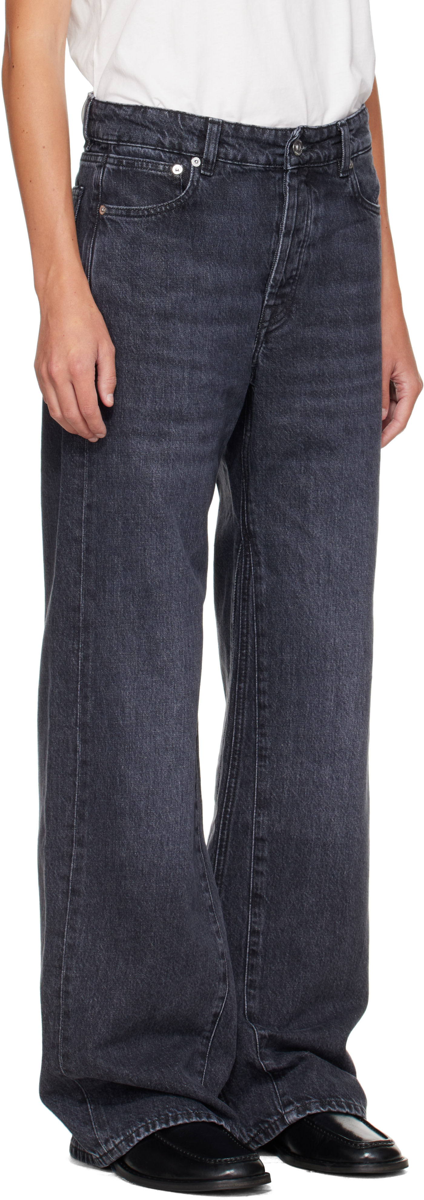 OUR LEGACY - Jean Treble Cut noir