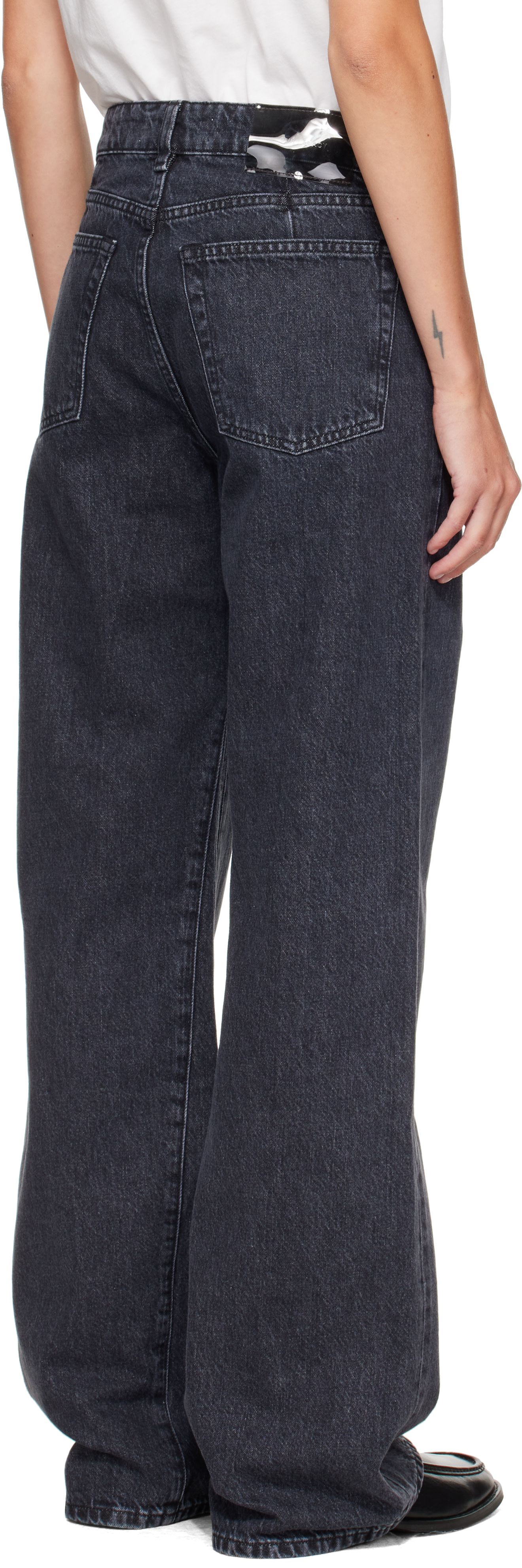 OUR LEGACY: Black Treble Cut Jeans | SSENSE