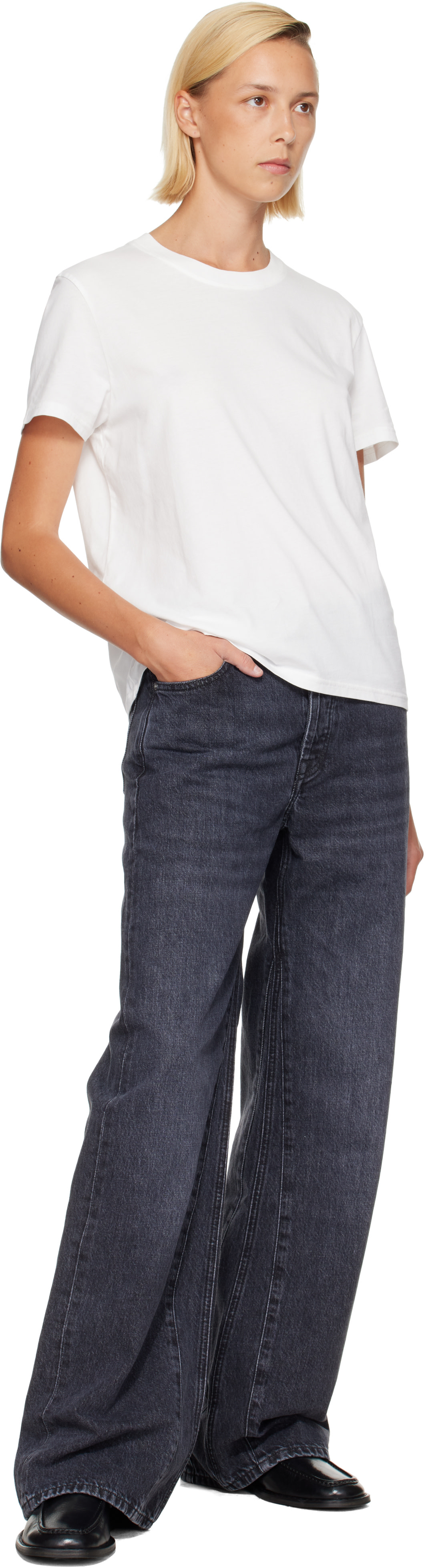 OUR LEGACY - Jean Treble Cut noir