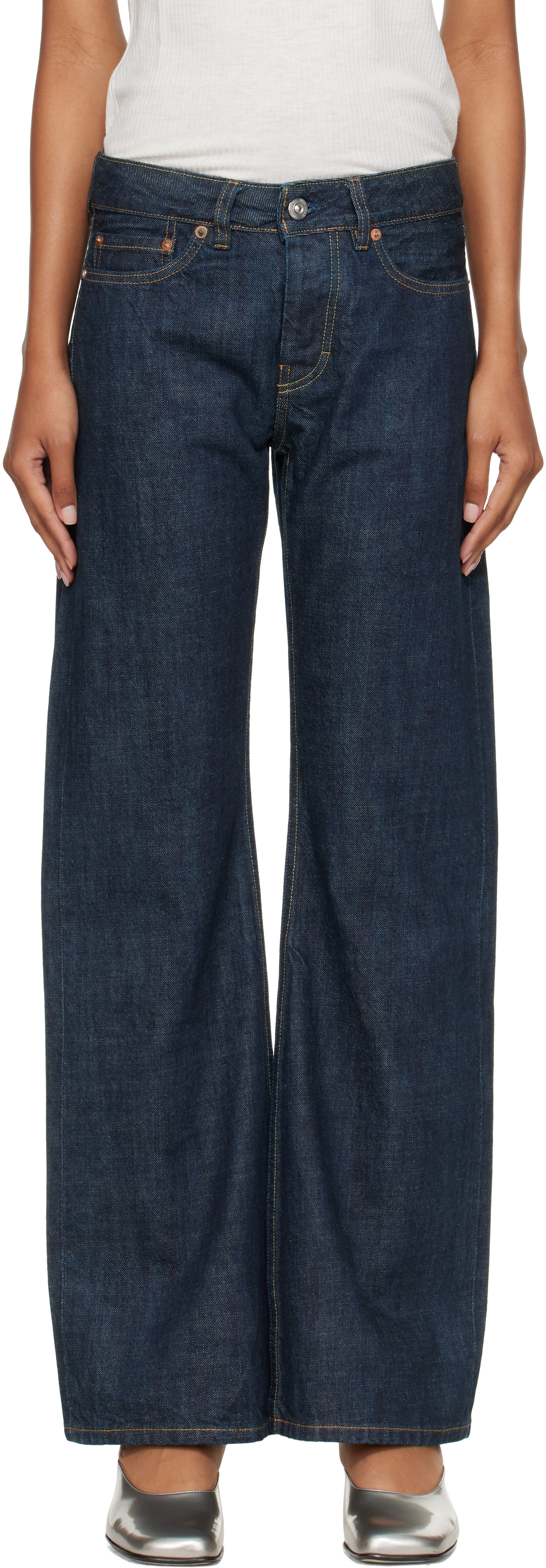OUR LEGACY - Jean Rover Cut bleu