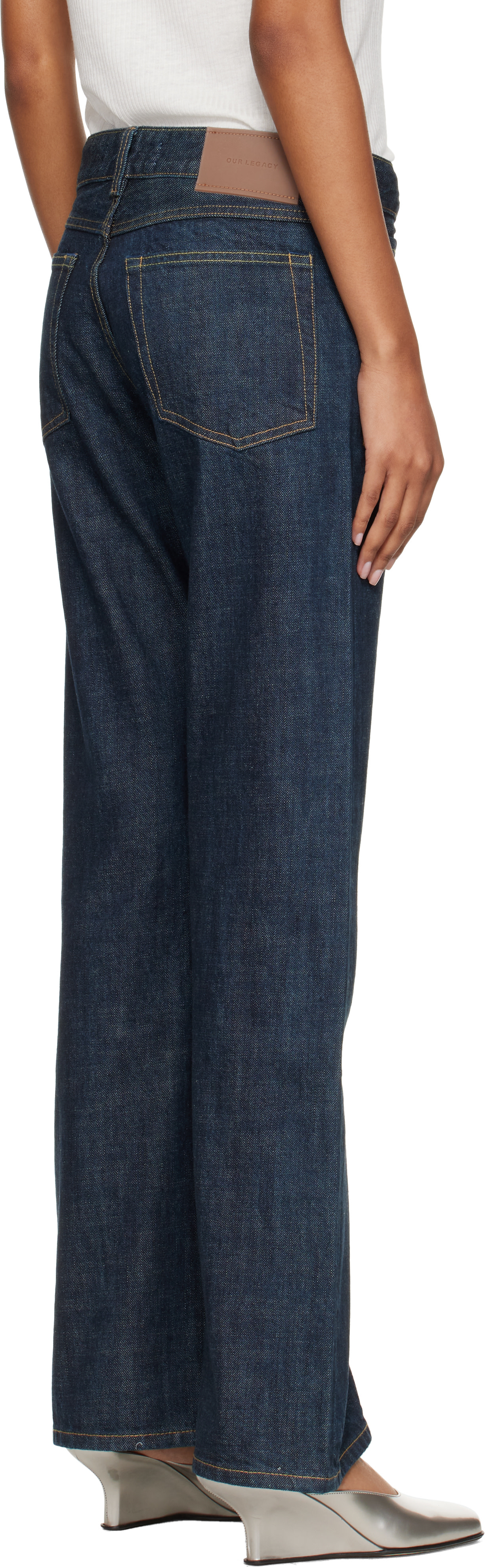 OUR LEGACY - Jean Rover Cut bleu