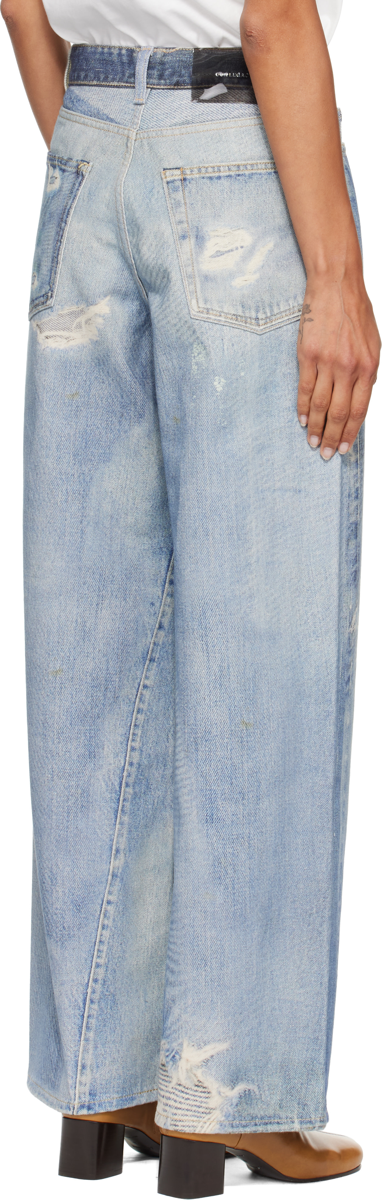 OUR LEGACY: Blue Full Cut Jeans | SSENSE