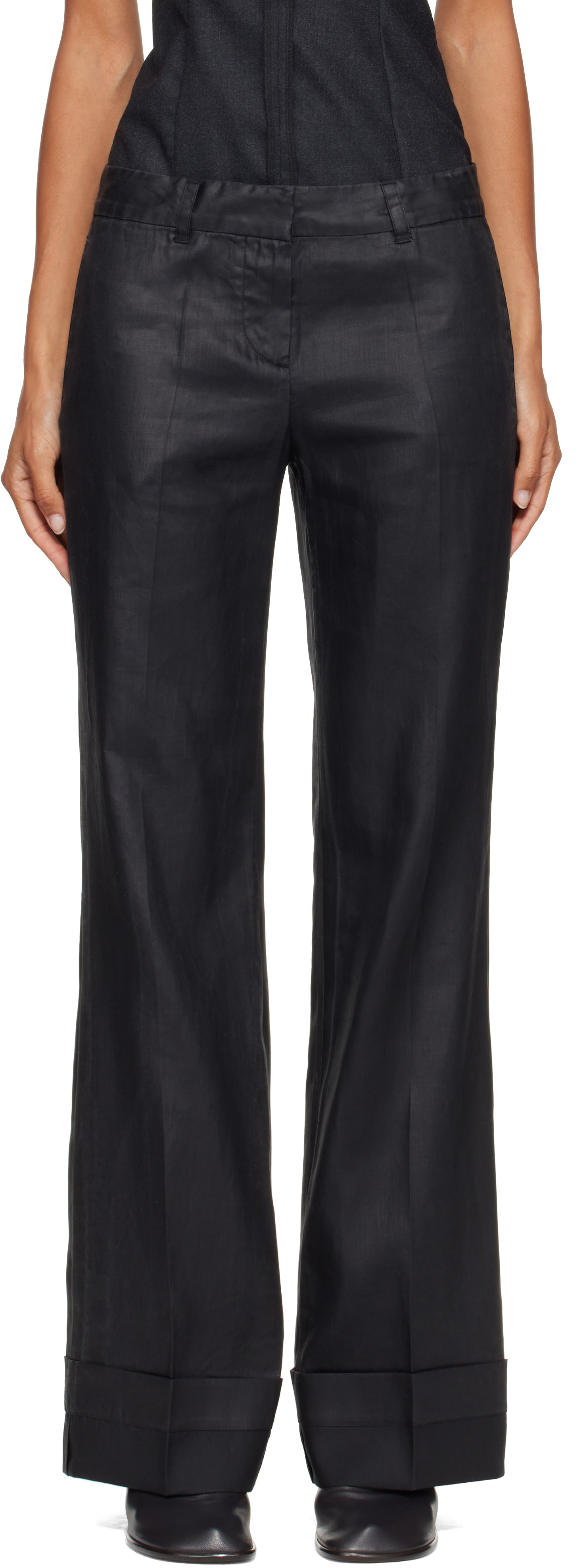 その他 our legacy pants OUR LEGACY: Black Hip Trousers | SSENSE