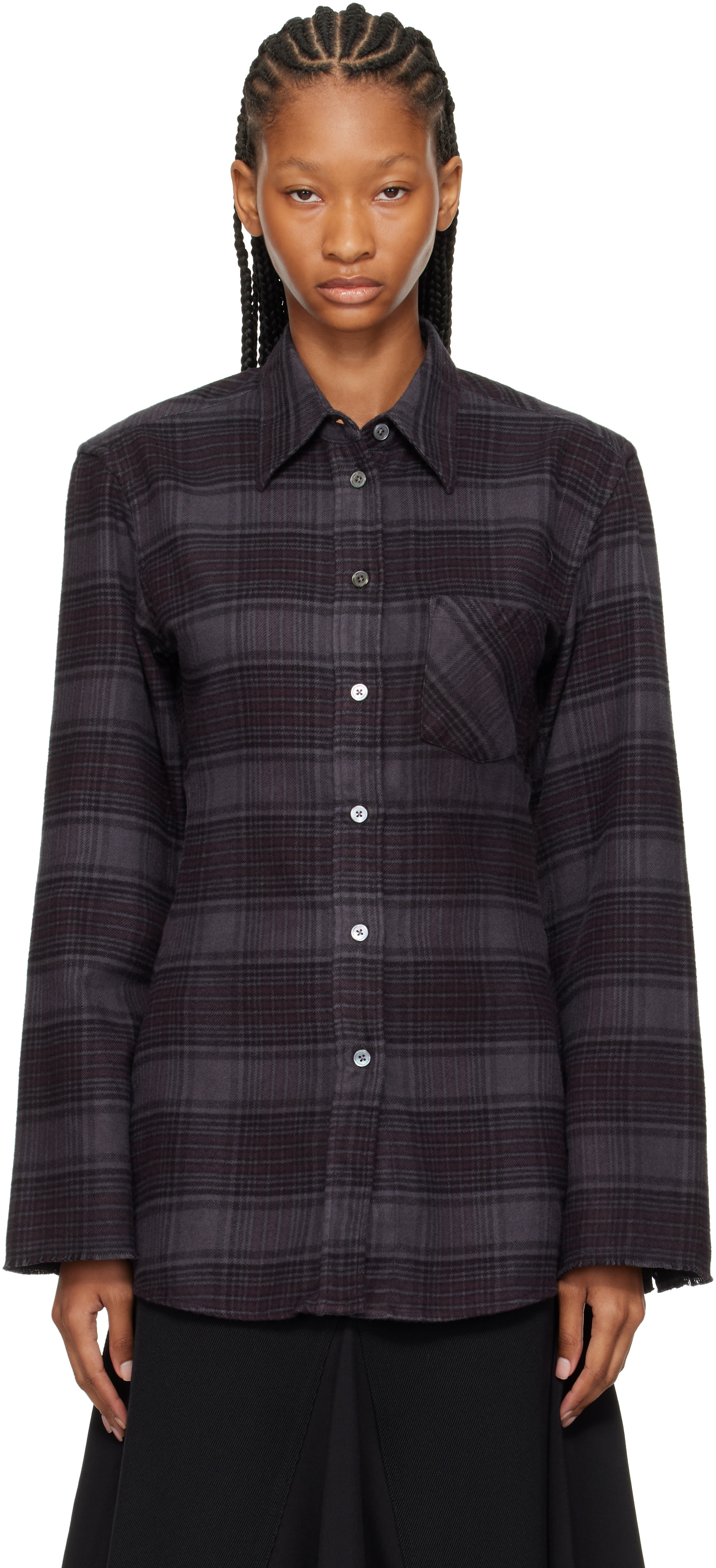 OUR LEGACY - Chemise Daisy grise