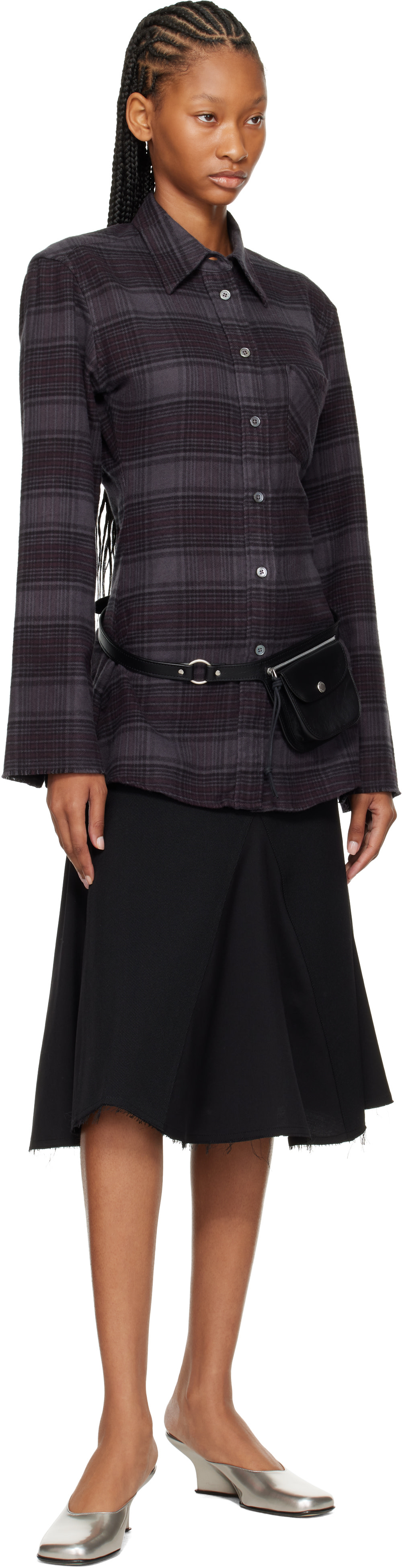 OUR LEGACY - Chemise Daisy grise