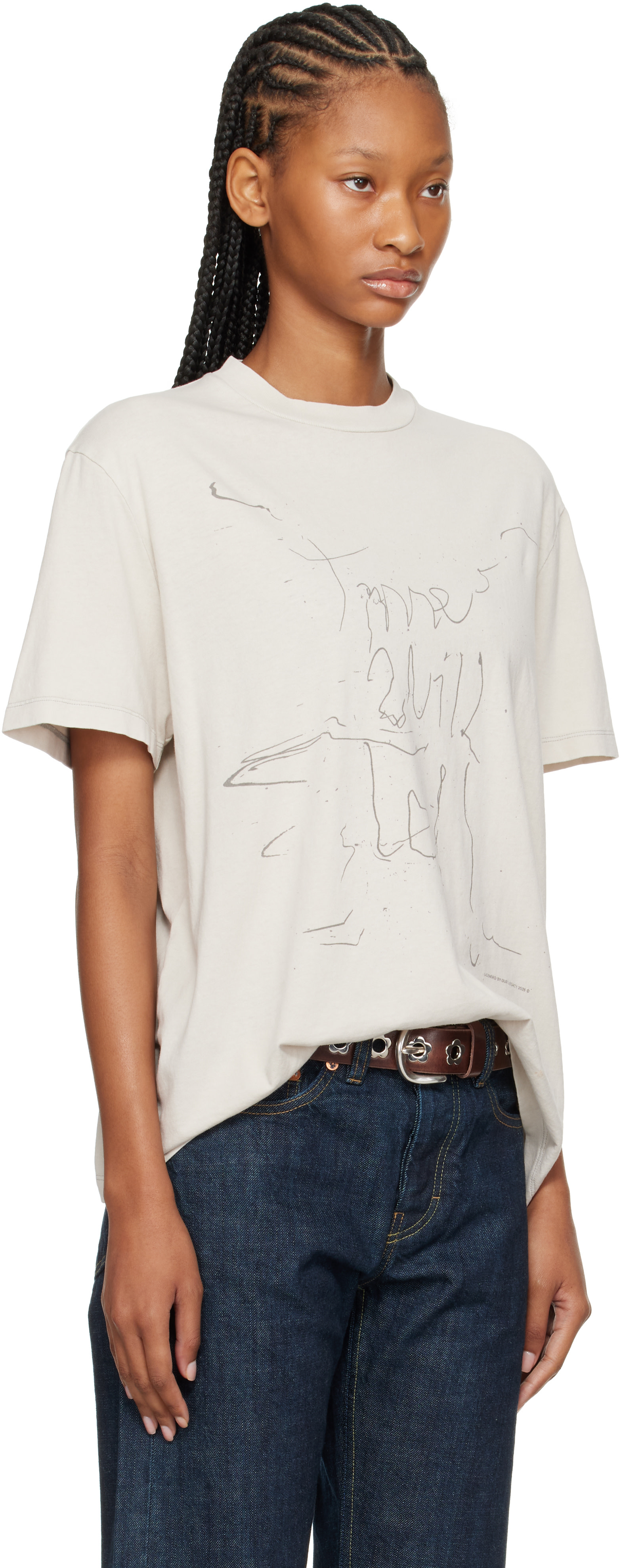 OUR LEGACY: Off-White Box T-shirt | SSENSE