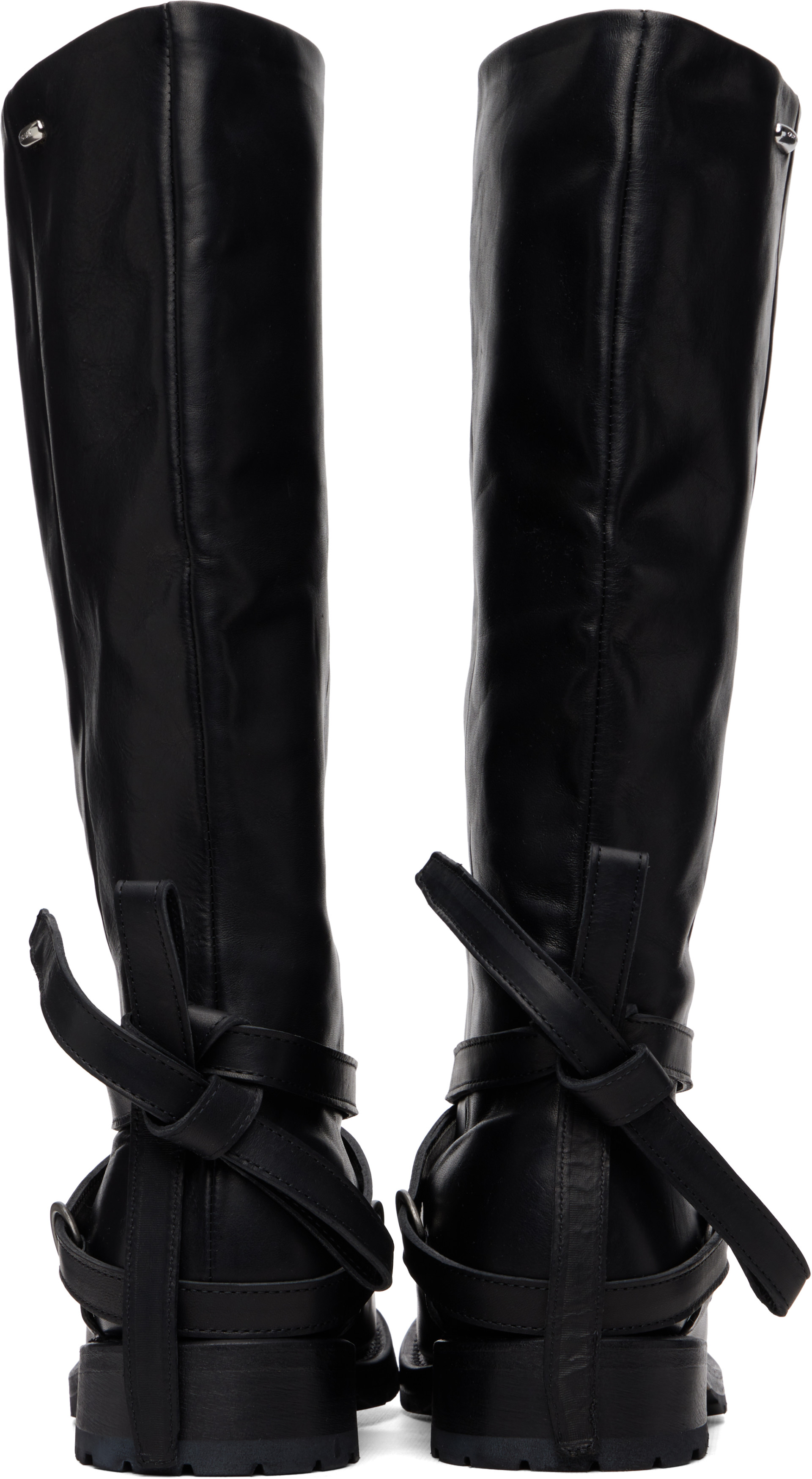 OUR LEGACY - Bottes hautes High Engine noires