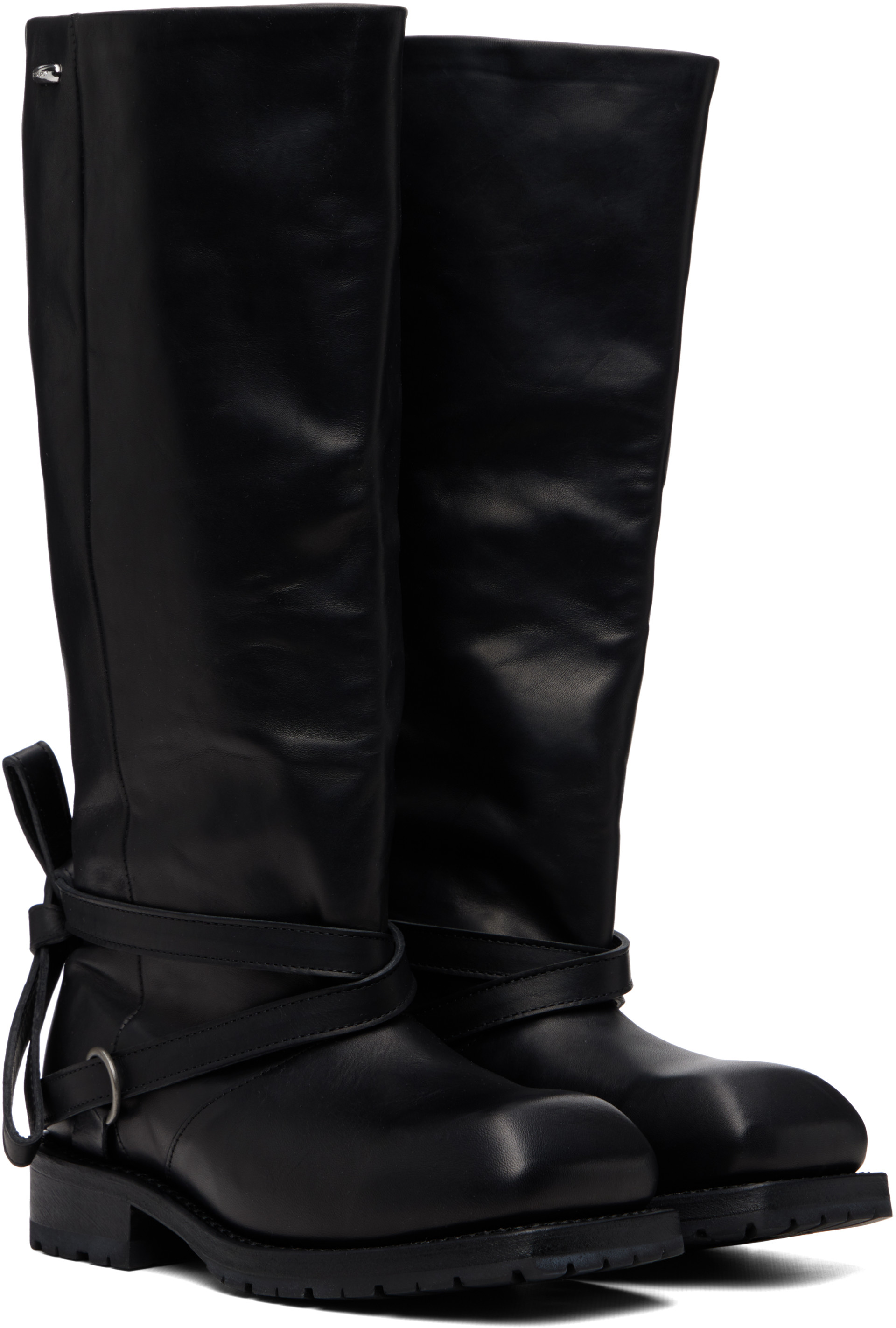 OUR LEGACY - Bottes hautes High Engine noires