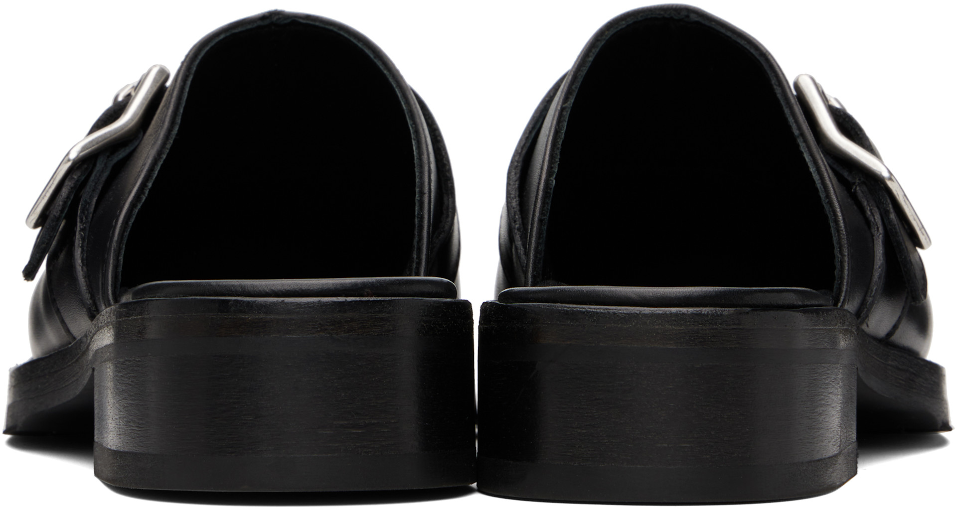 OUR LEGACY: Black Camion Mule Loafers | SSENSE
