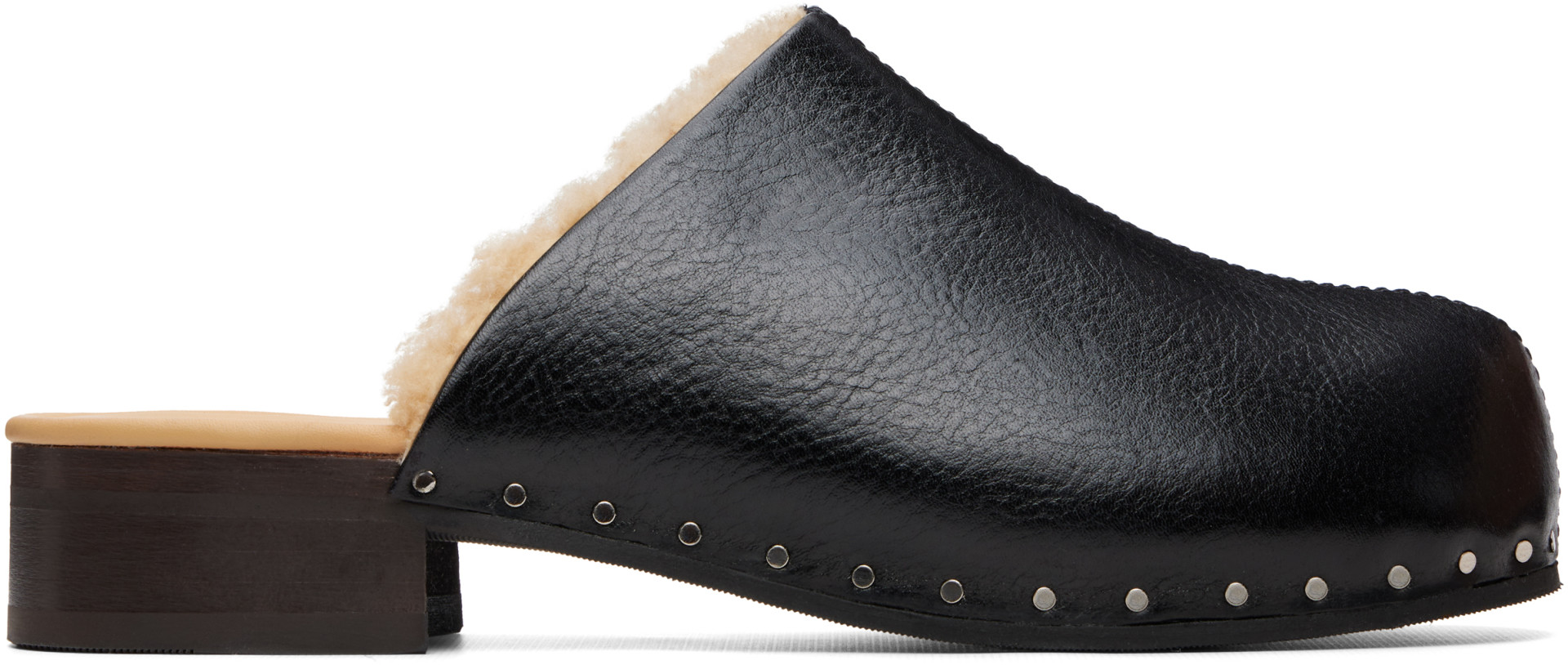 シ*ト様 Our legacy NAOTO CLOG サイズ：37 OUR LEGACY: Black Naoto Clog Loafers | SSENSE Canada