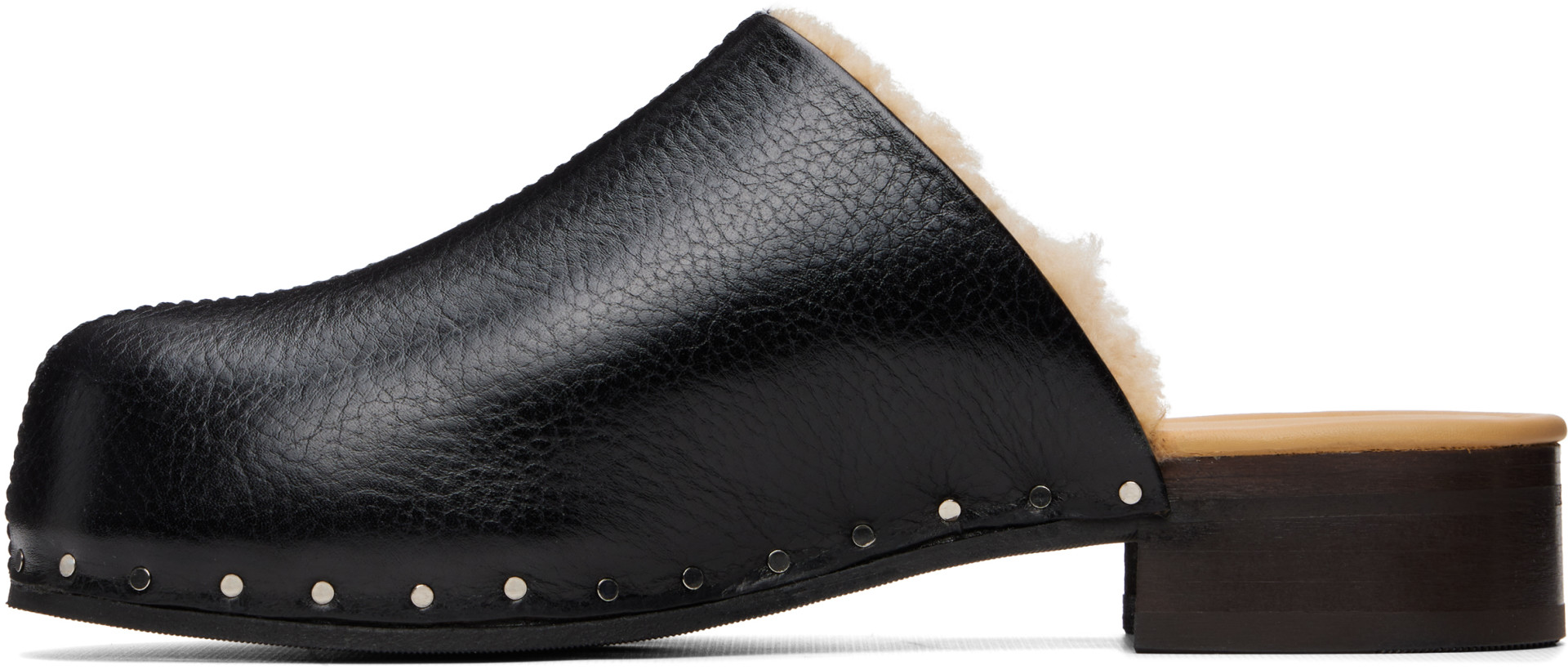 OUR LEGACY: Black Naoto Clog Loafers | SSENSE