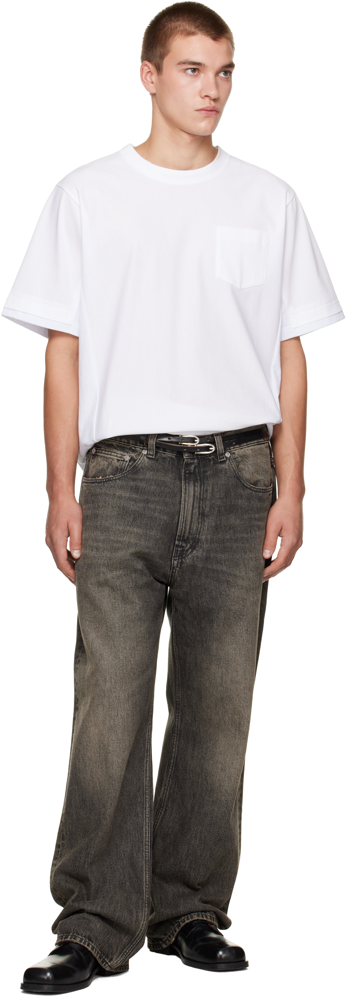 OUR LEGACY: Black Twin Tongue Belt | SSENSE