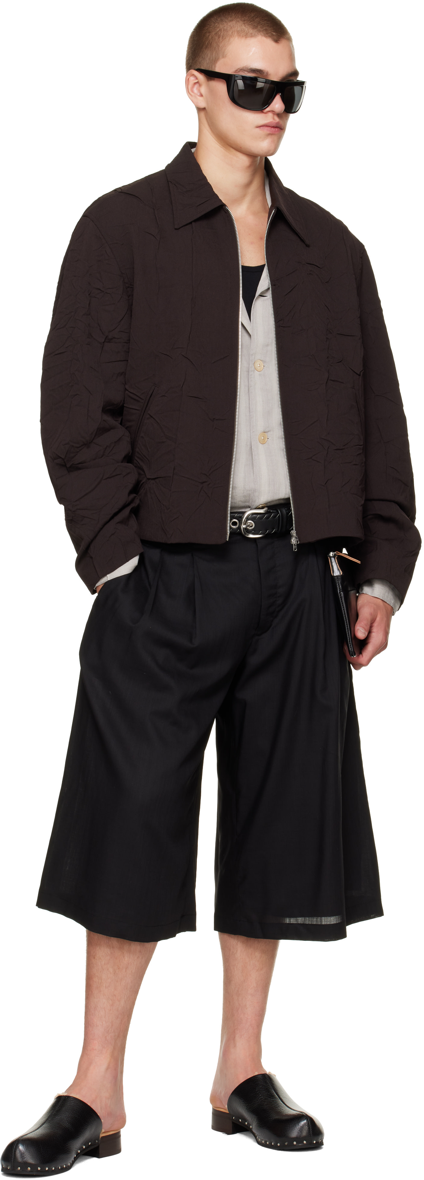 OUR LEGACY - Black Suture Belt