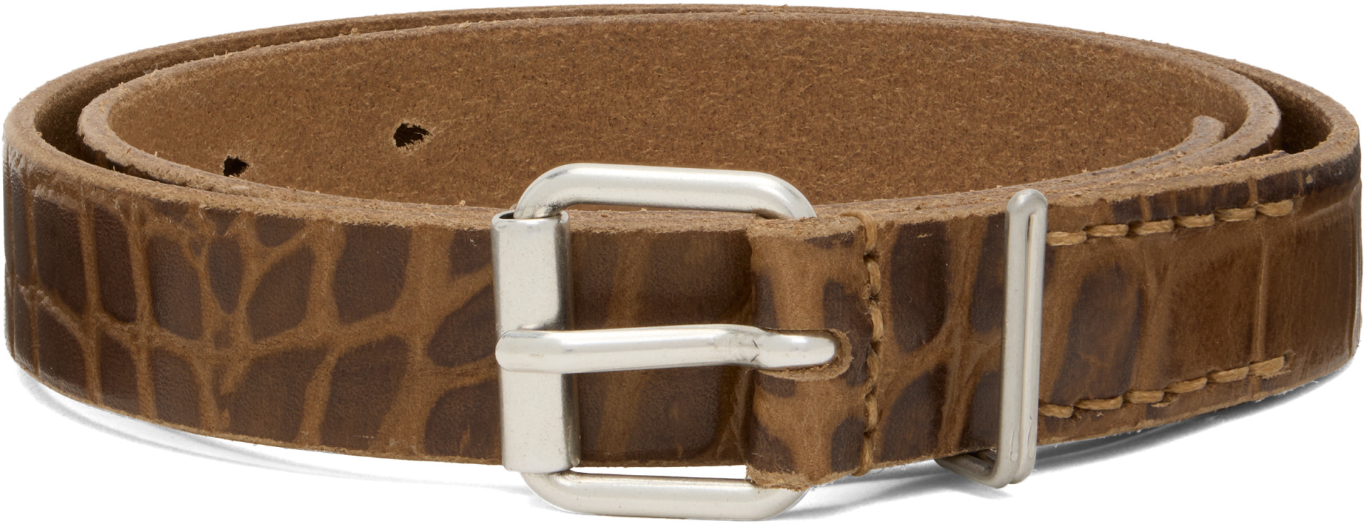 OUR LEGACY - Brown Hook Belt