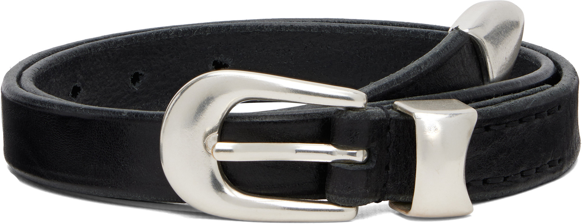OUR LEGACY - Black 2cm Belt