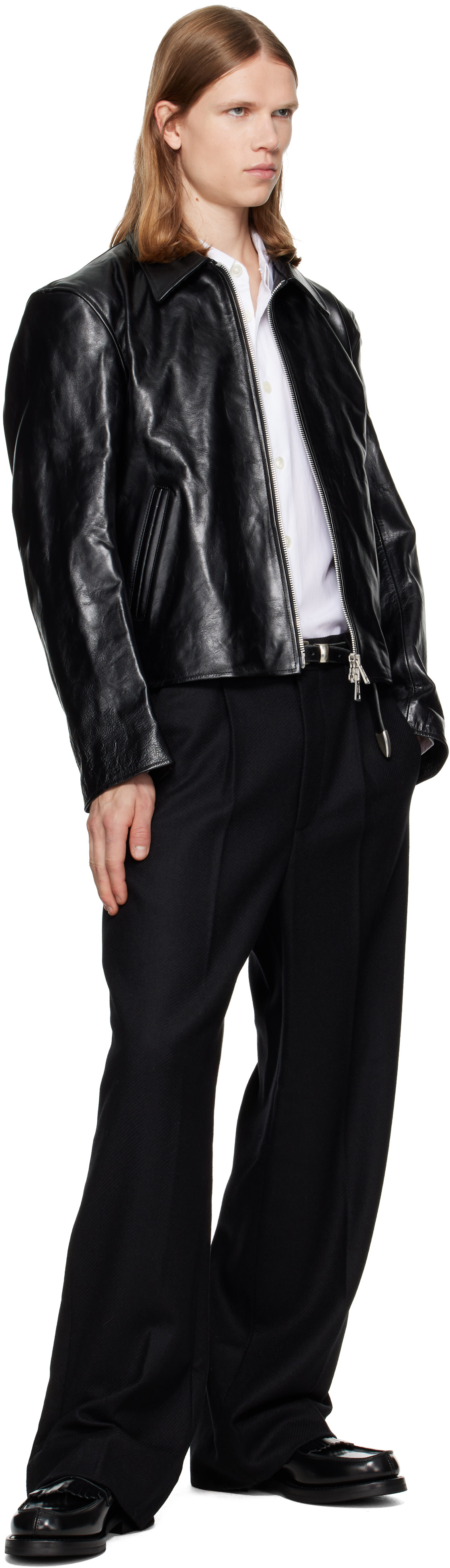OUR LEGACY - Black 2cm Belt