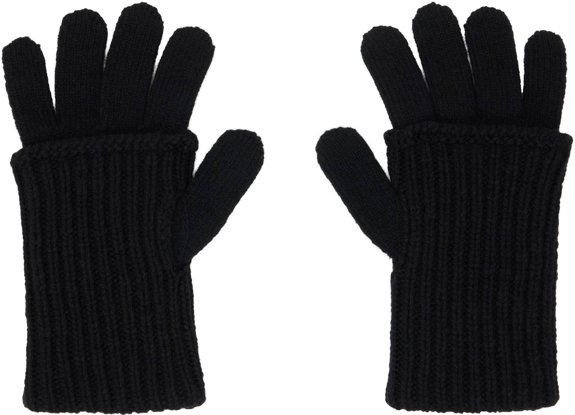OUR LEGACY - Black Fold Gloves