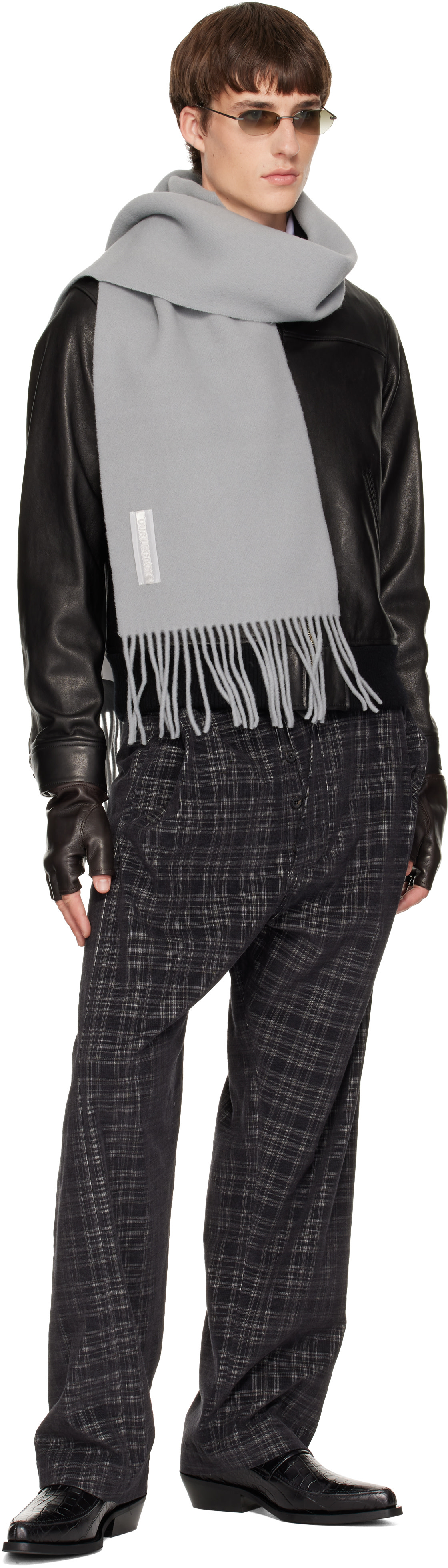 OUR LEGACY - Brown Biker Gloves