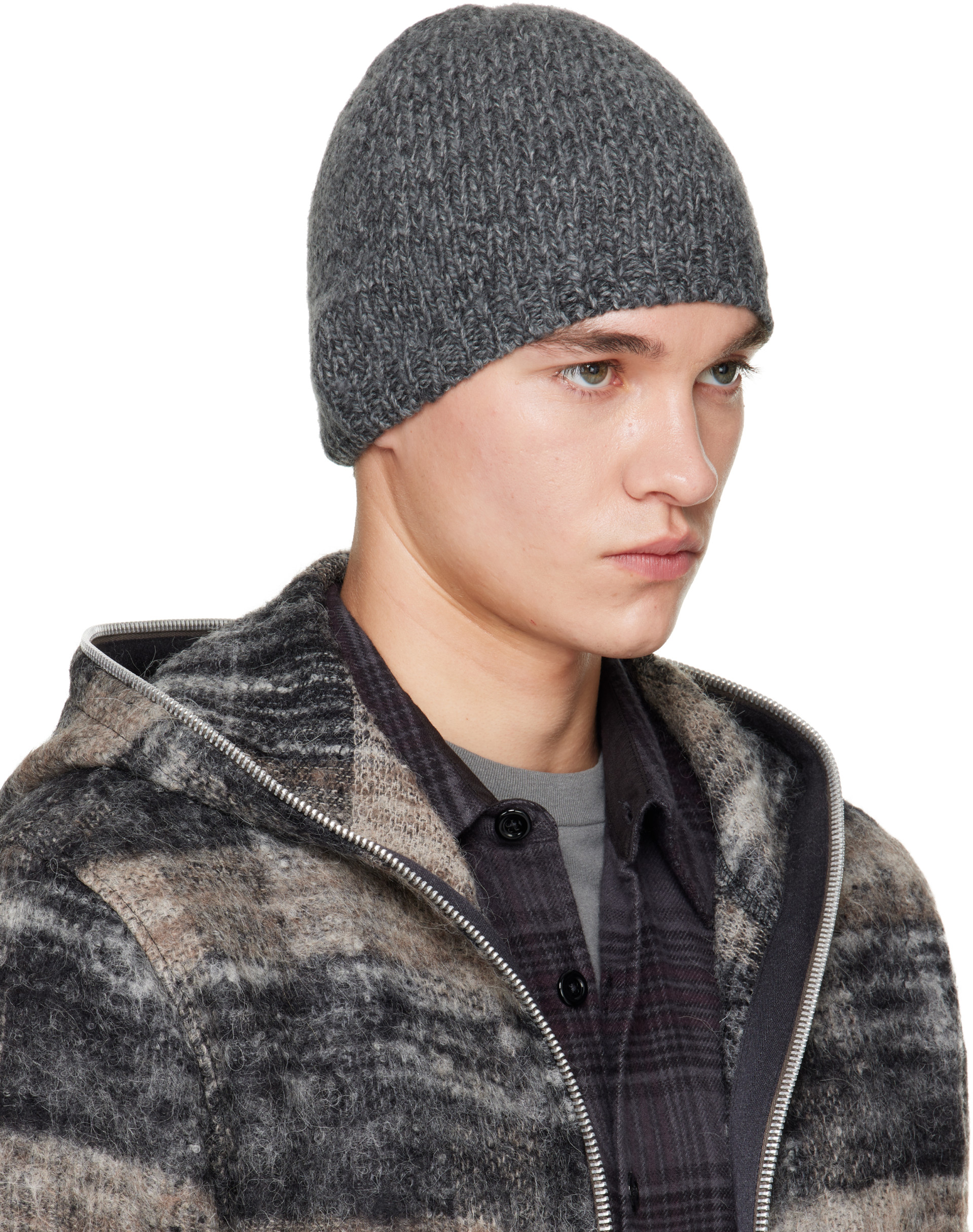 OUR LEGACY - Bonnet gris