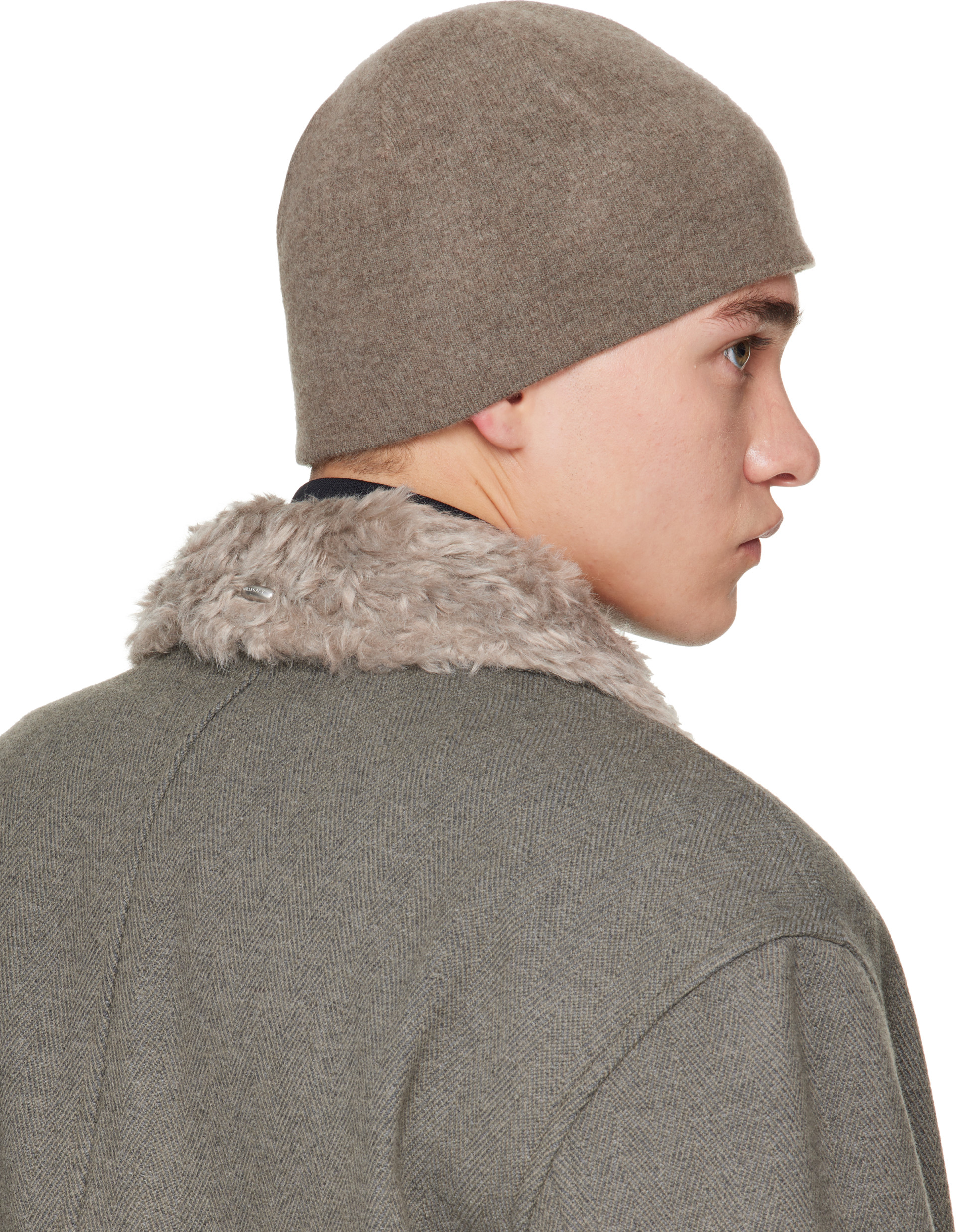 OUR LEGACY - Taupe Wool Beanie