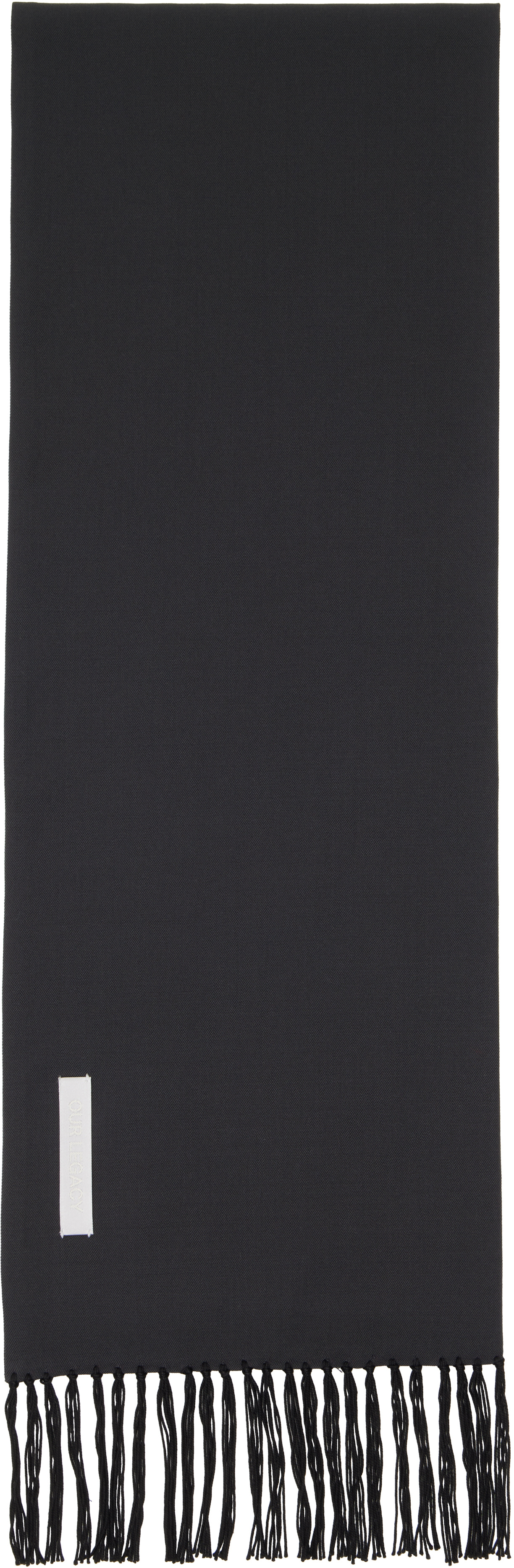 OUR LEGACY - Black Suiting Scarf